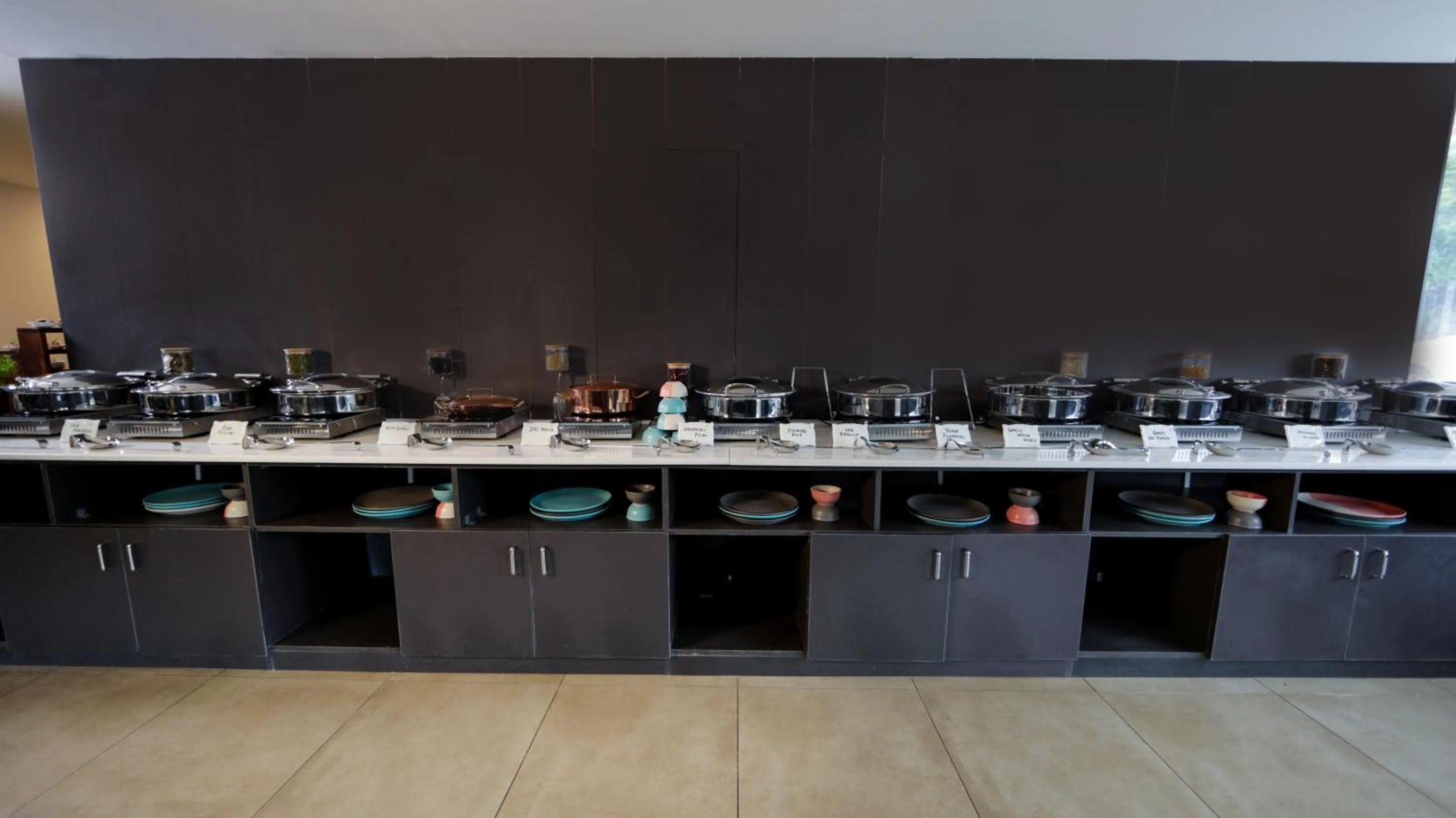 Buffet breakfast in The Altruist Hotel Whitefield