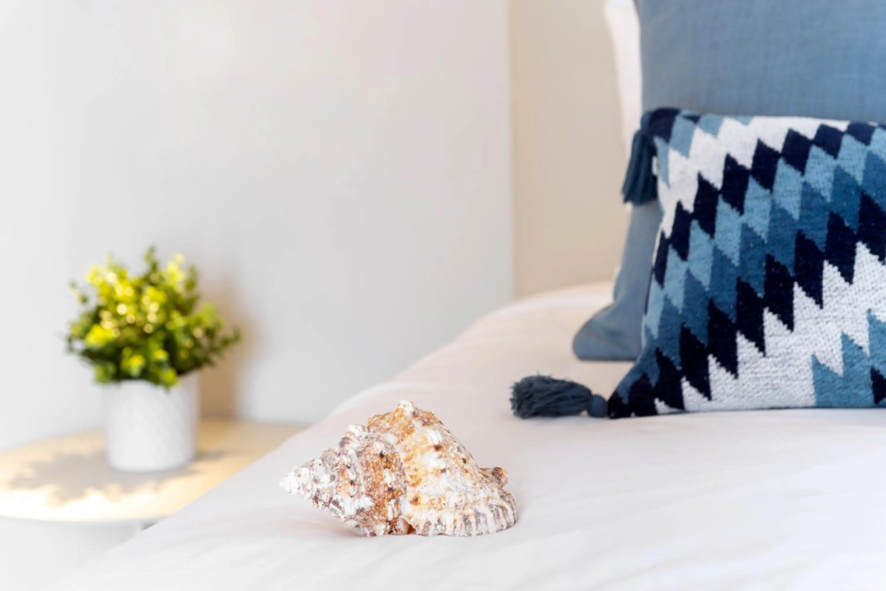 Decorative detail, Bed in Hostal Altea House