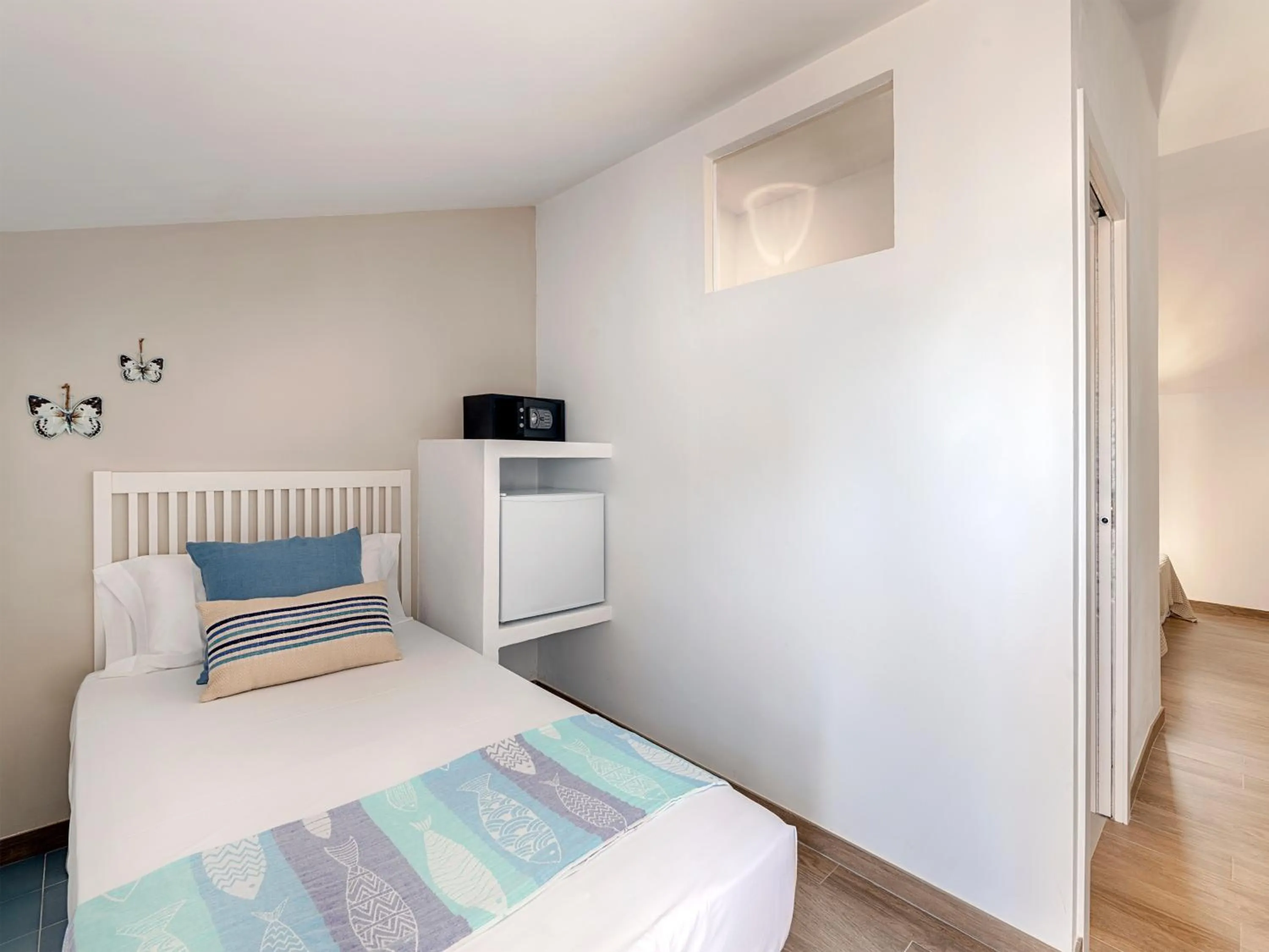 Bedroom, Bed in Hostal Altea House