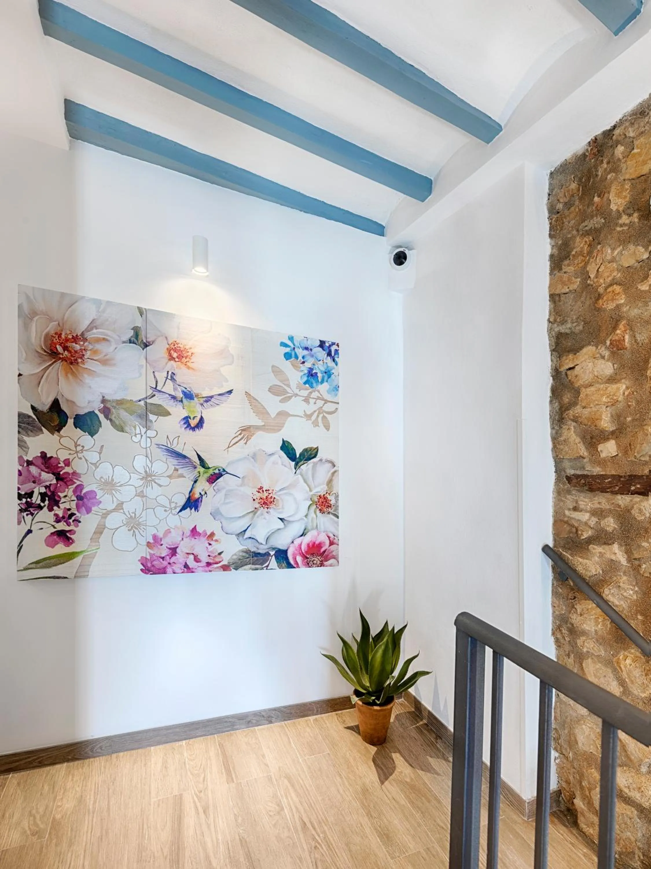 Decorative detail in Hostal Altea House