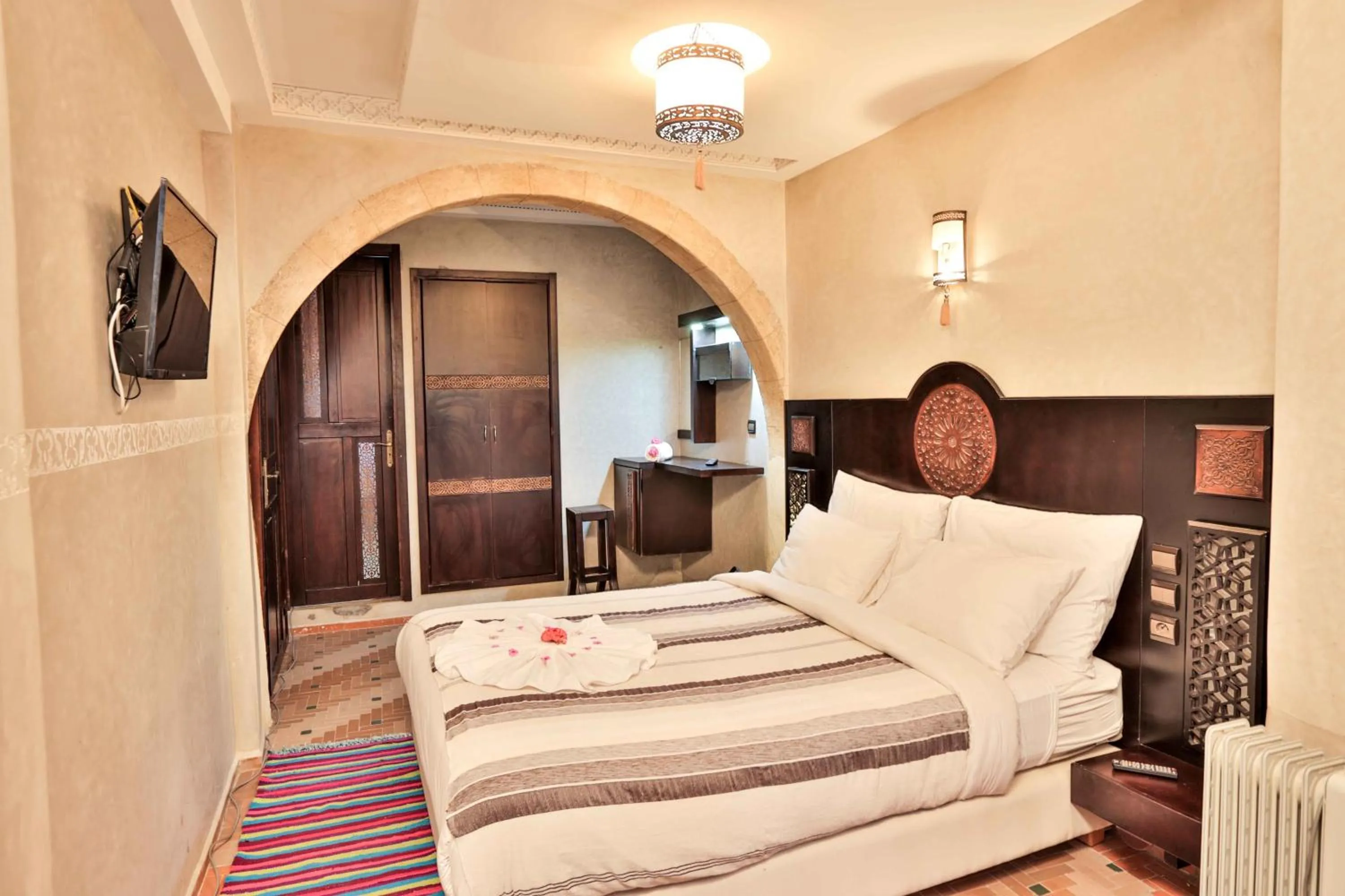 Bed in Riad Nakhla