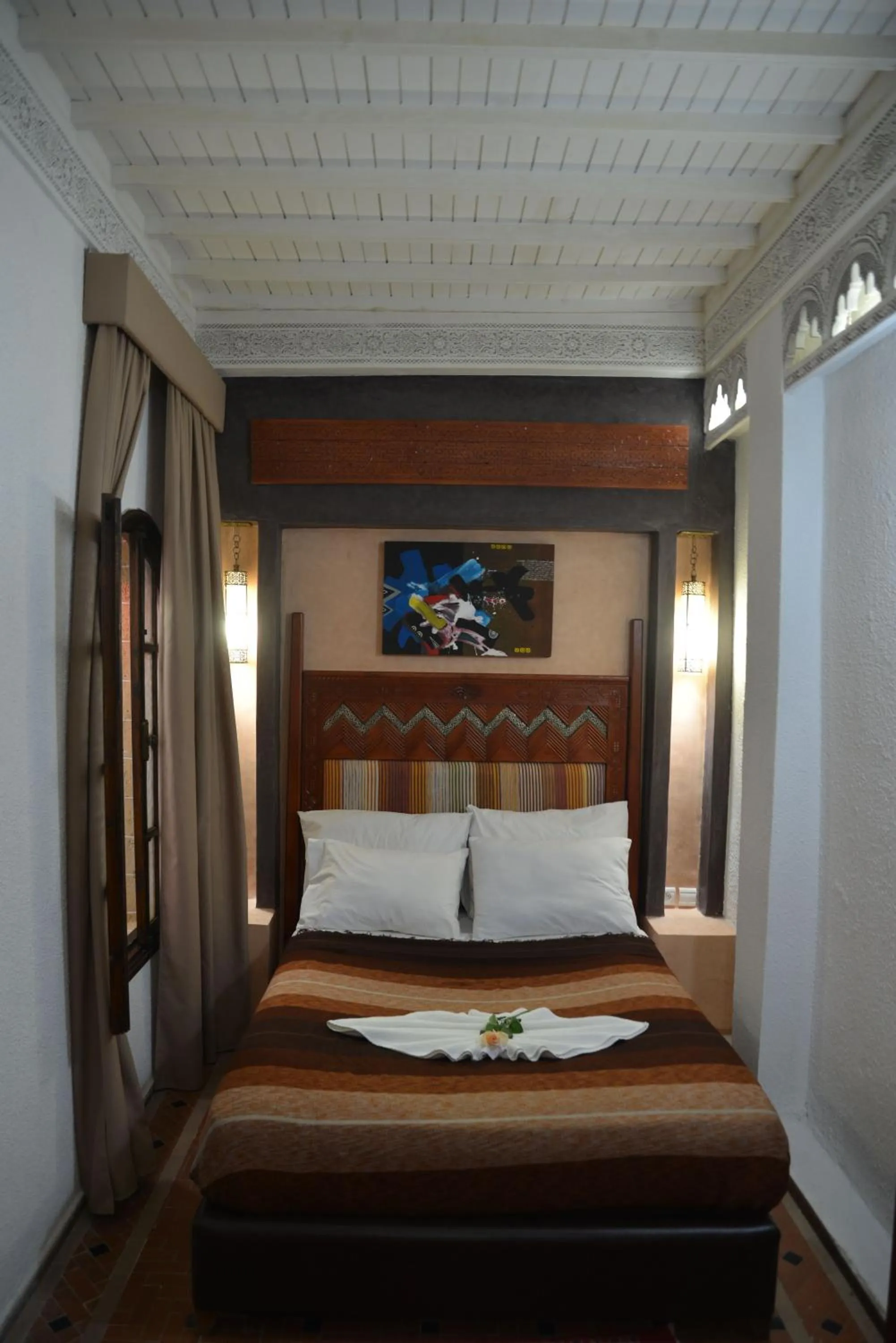 Photo of the whole room, Bed in Riad Nakhla