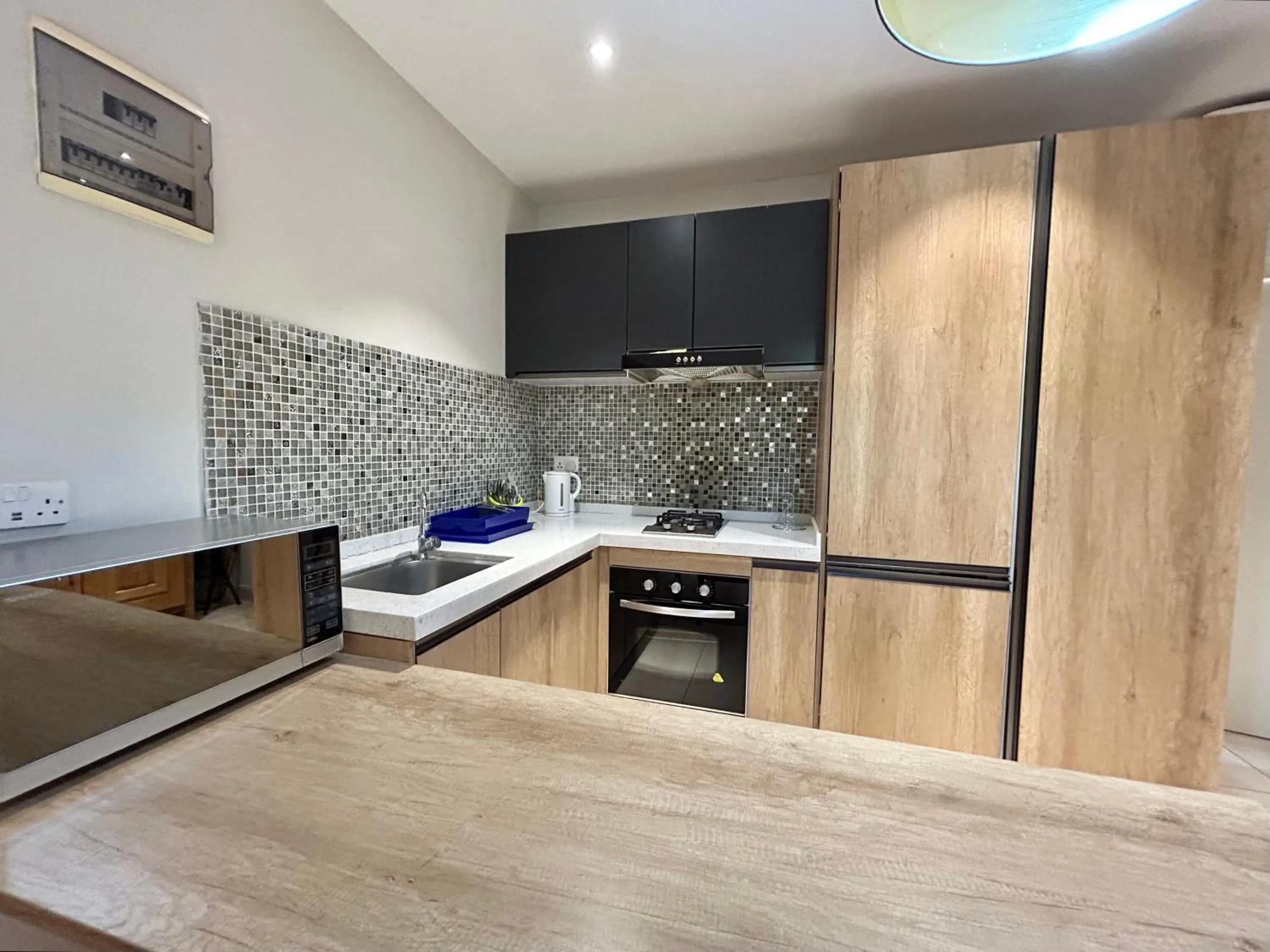 microwave in Forest View Apartments