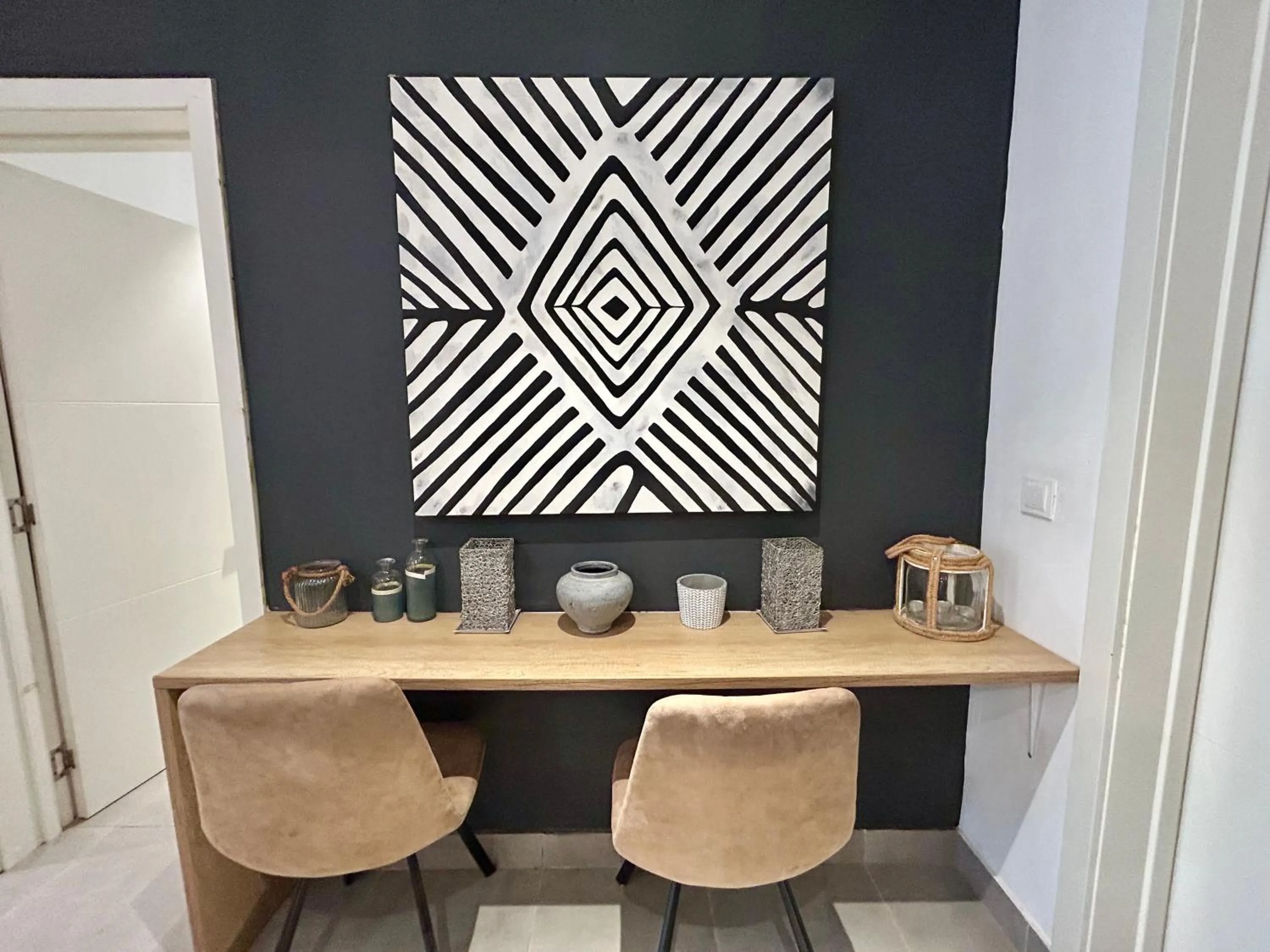 Living room in Forest View Apartments