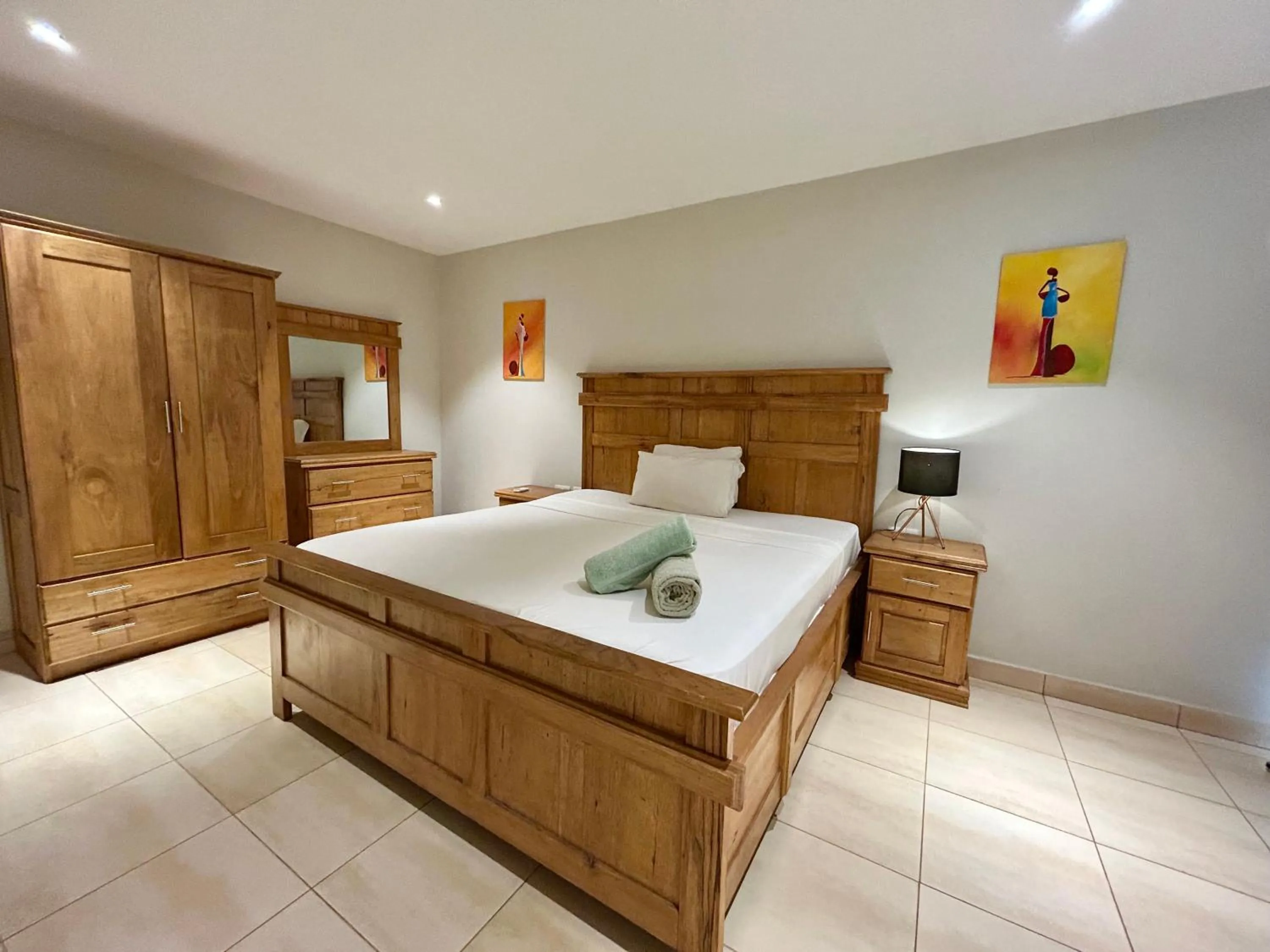 Bed in Forest View Apartments