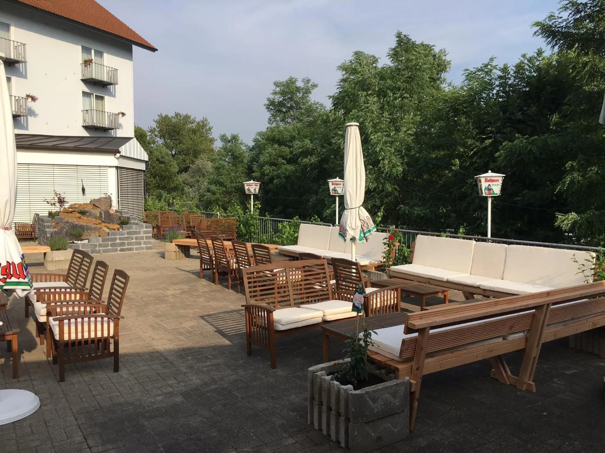 Balcony/Terrace in TIPTOP Hotel am Hochrhein
