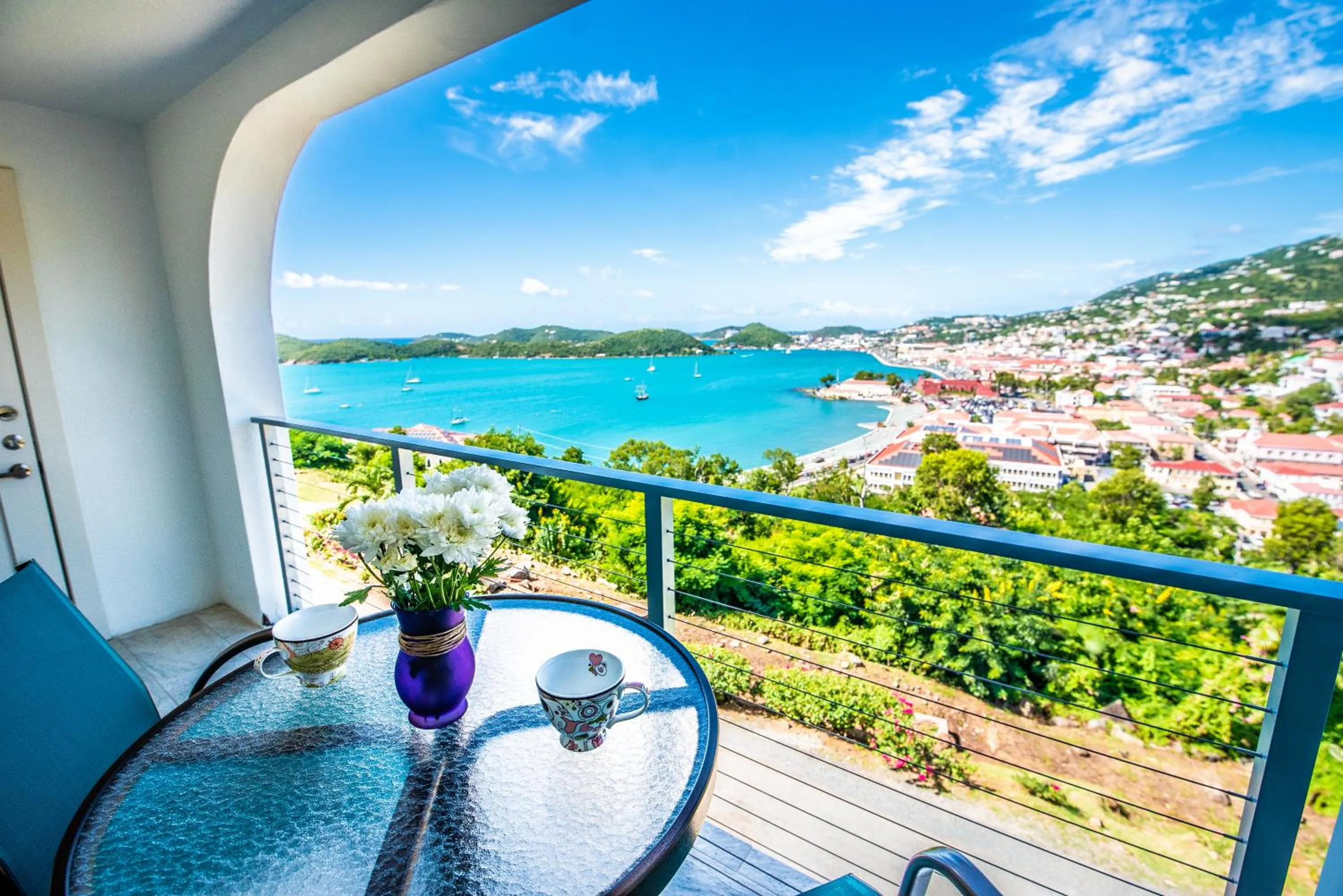 View (from property/room) in Hilltop Villas at Bluebeard's Castle