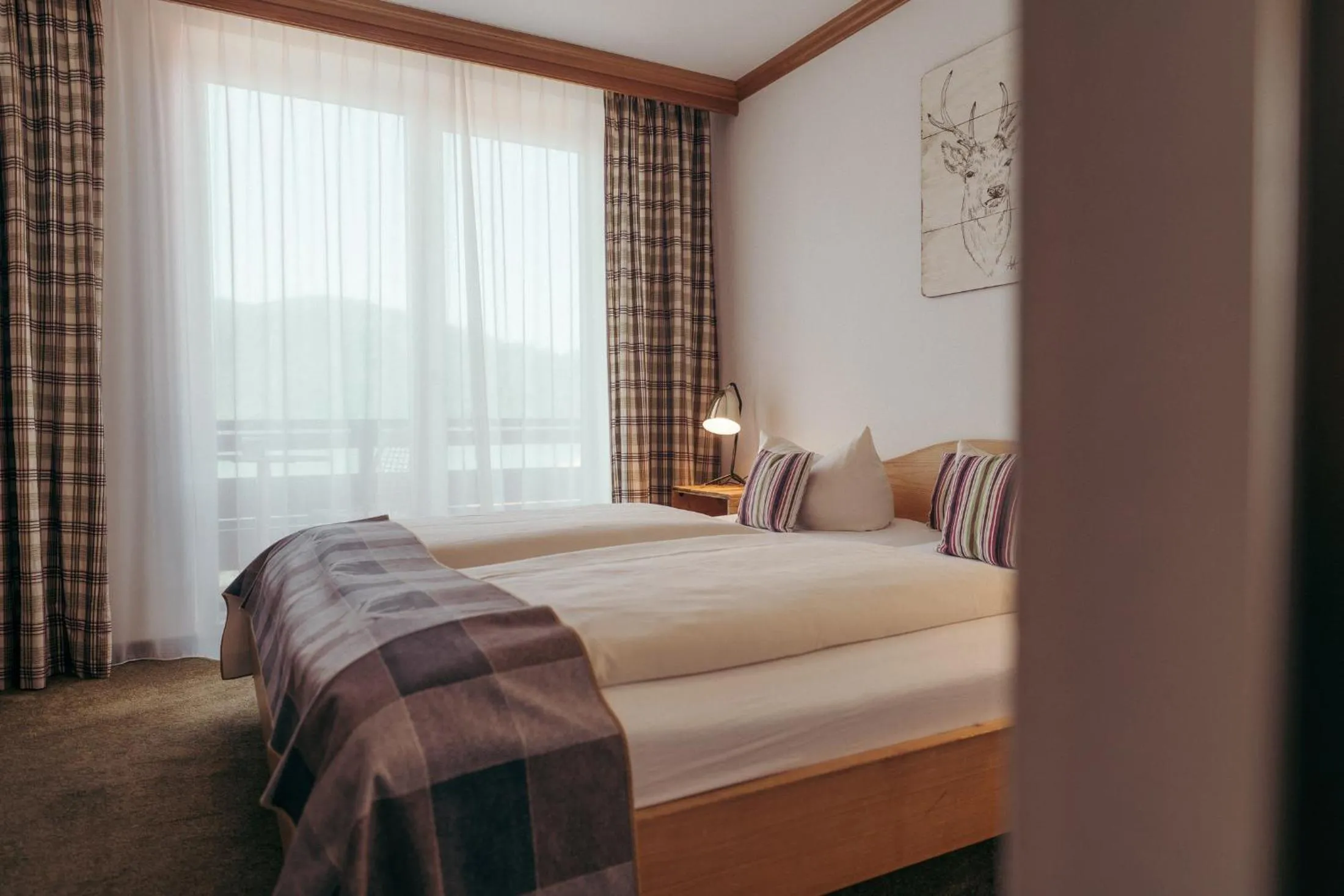 Bed in Seehotel Schlierseer Hof