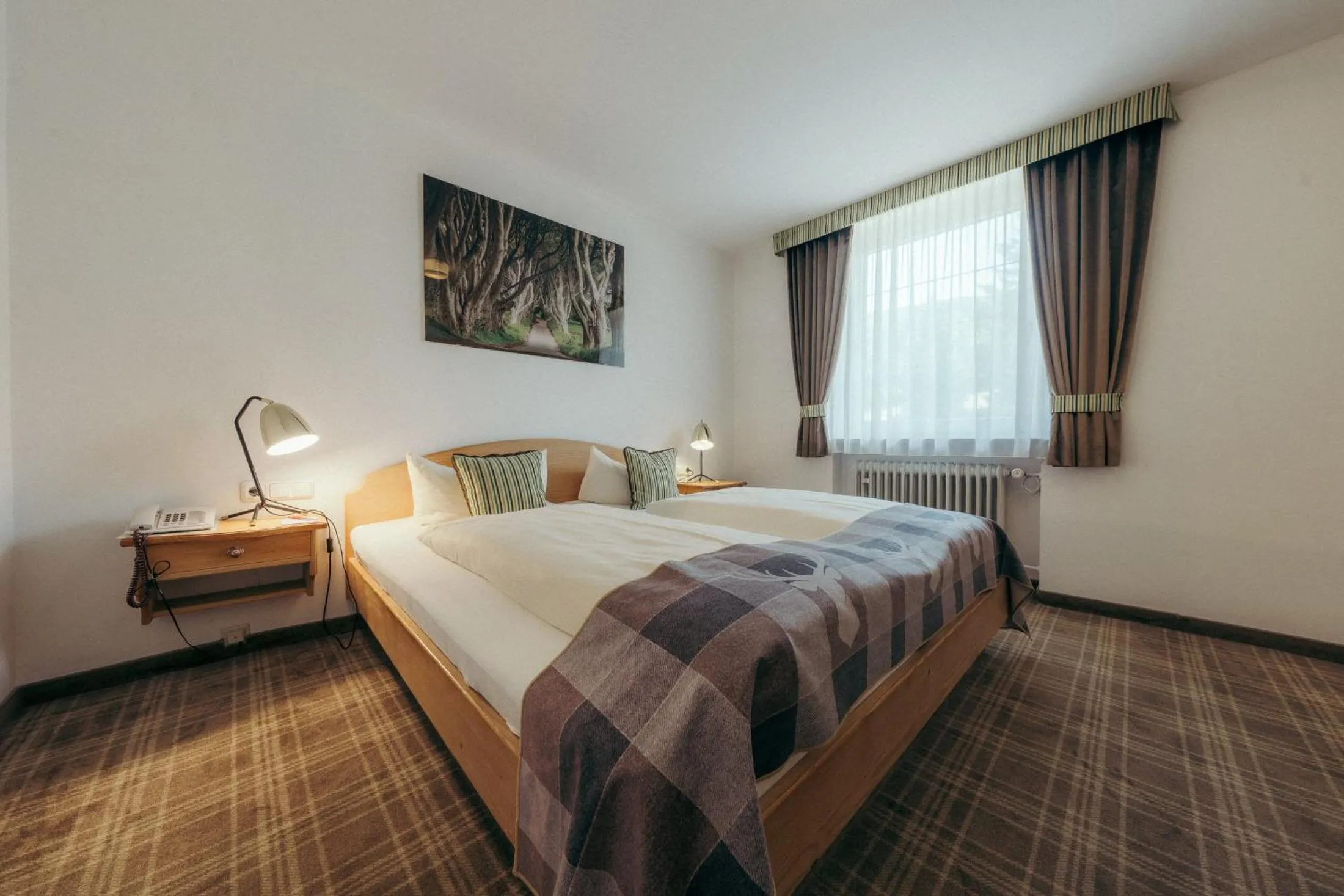 Bed in Seehotel Schlierseer Hof