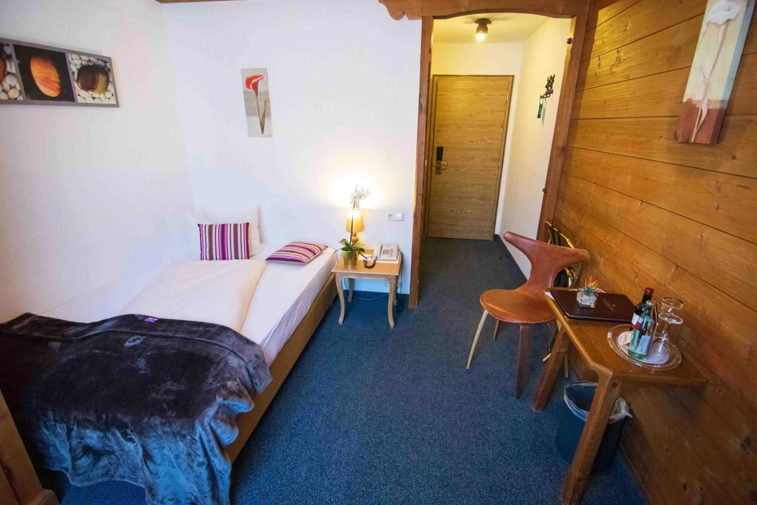 Bed in Seehotel Schlierseer Hof