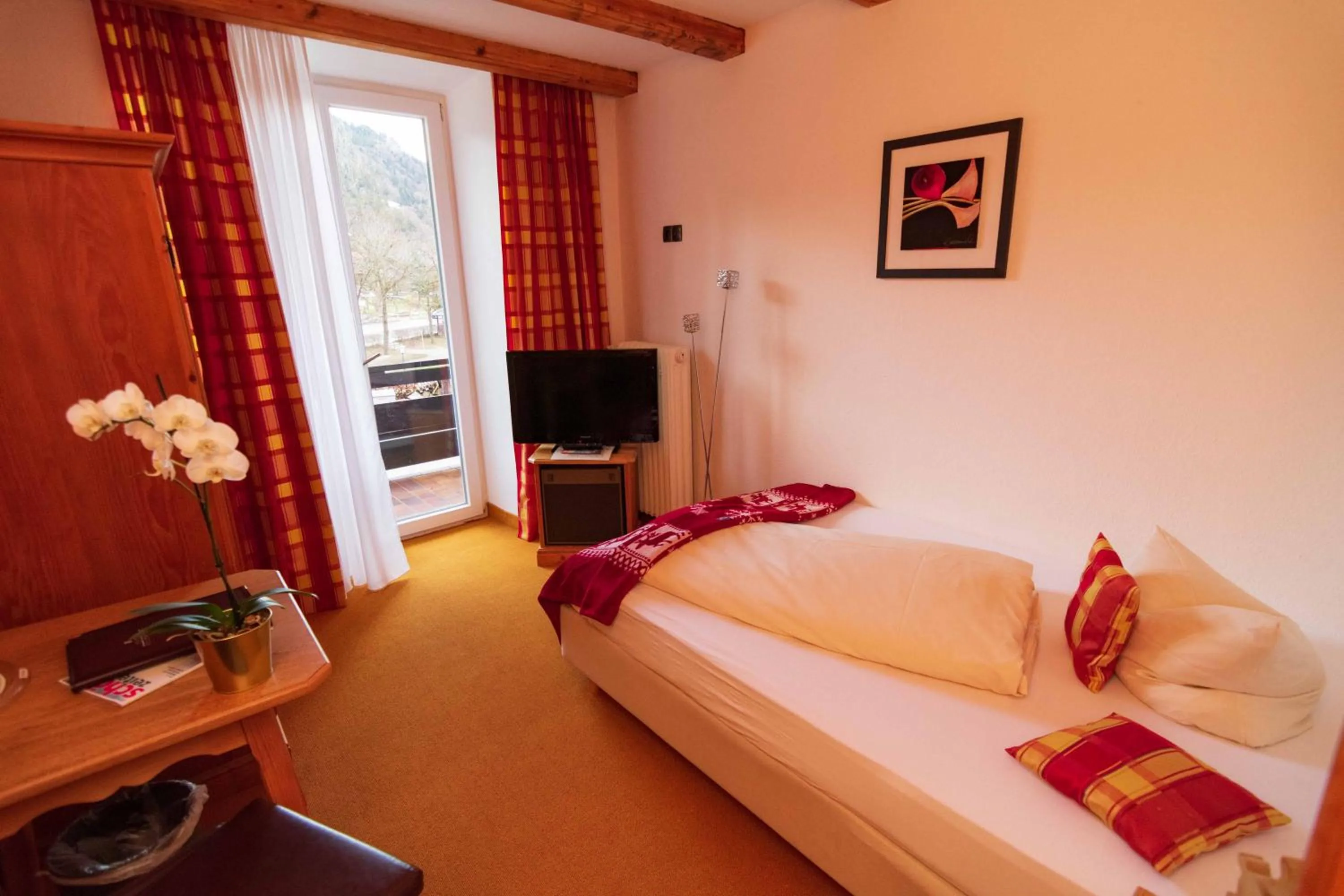 Bed in Seehotel Schlierseer Hof