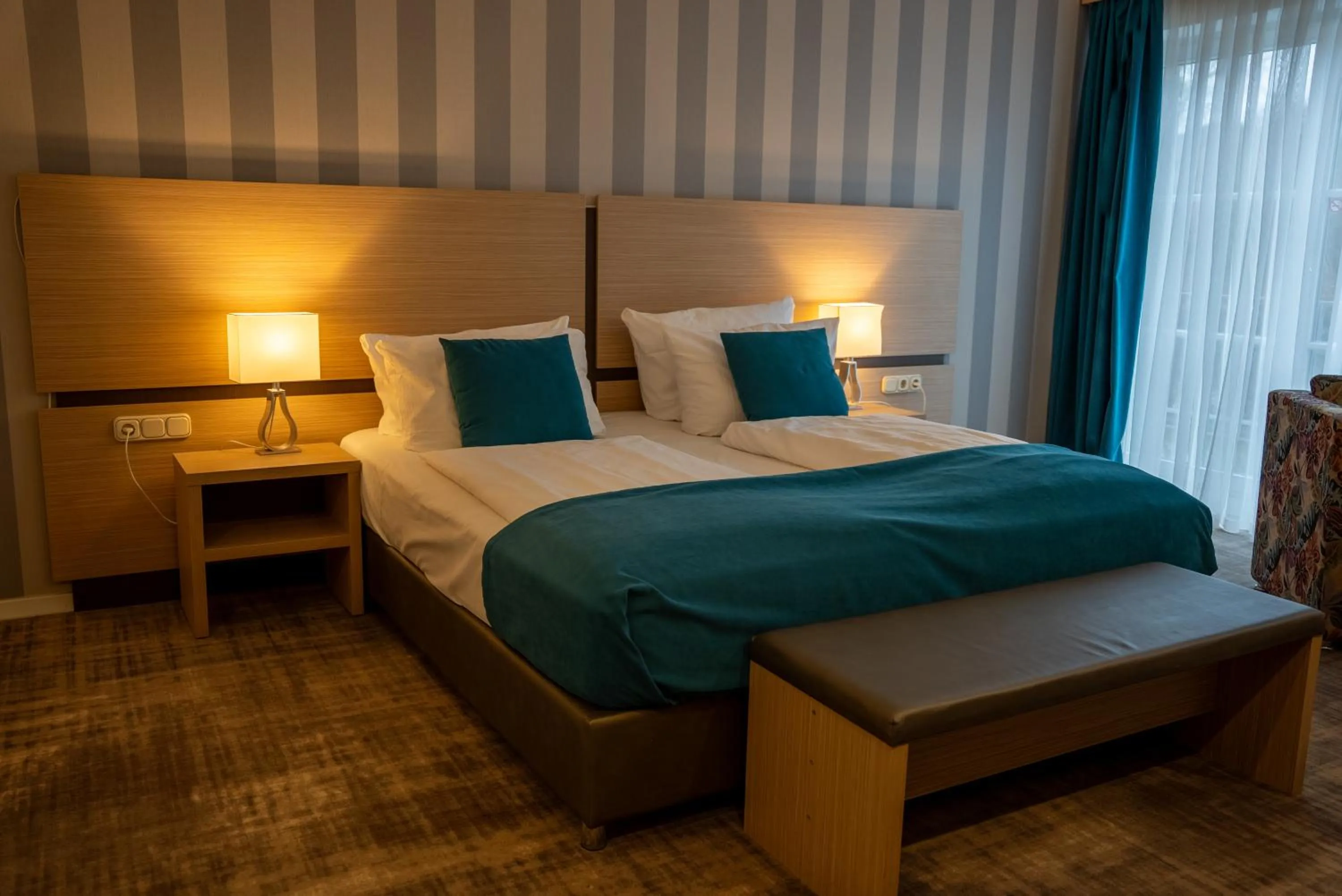 Photo of the whole room, Bed in Heide Hotel Reinstorf
