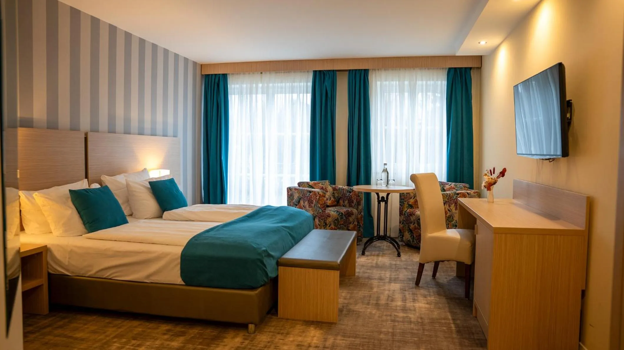 Photo of the whole room, Bed in Heide Hotel Reinstorf