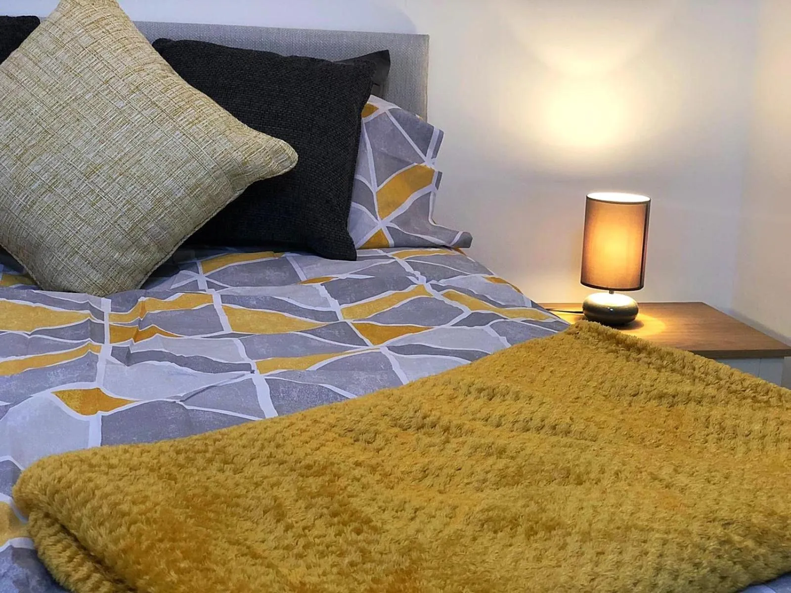 Bedroom, Bed in The Place by the Sea