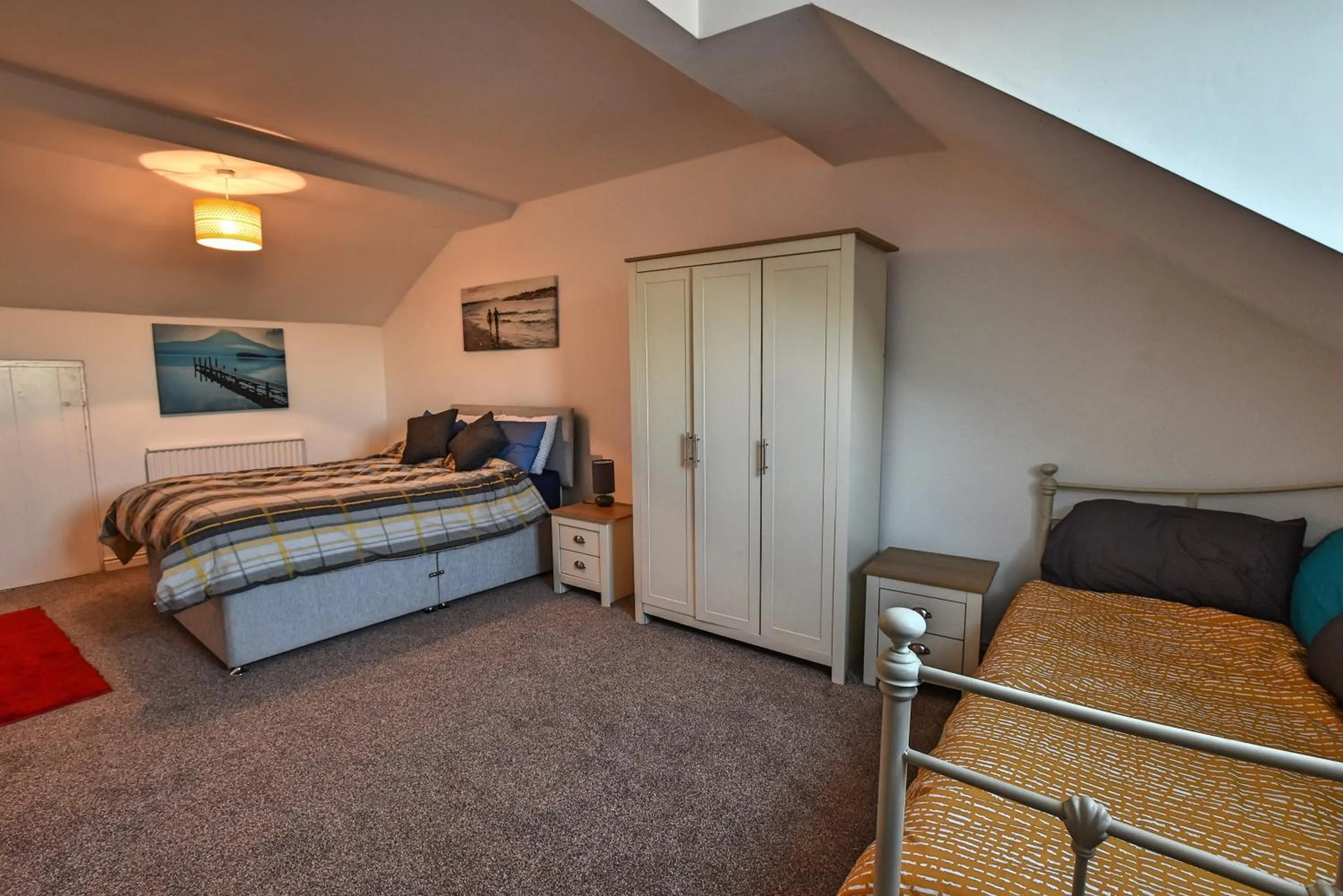 Bedroom, Bed in The Place by the Sea