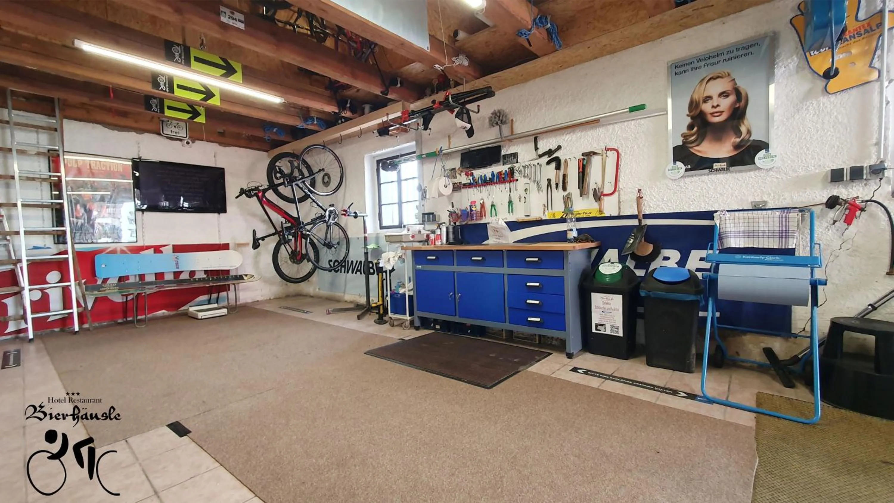 Cycling in Hotel-Restaurant Bierhäusle