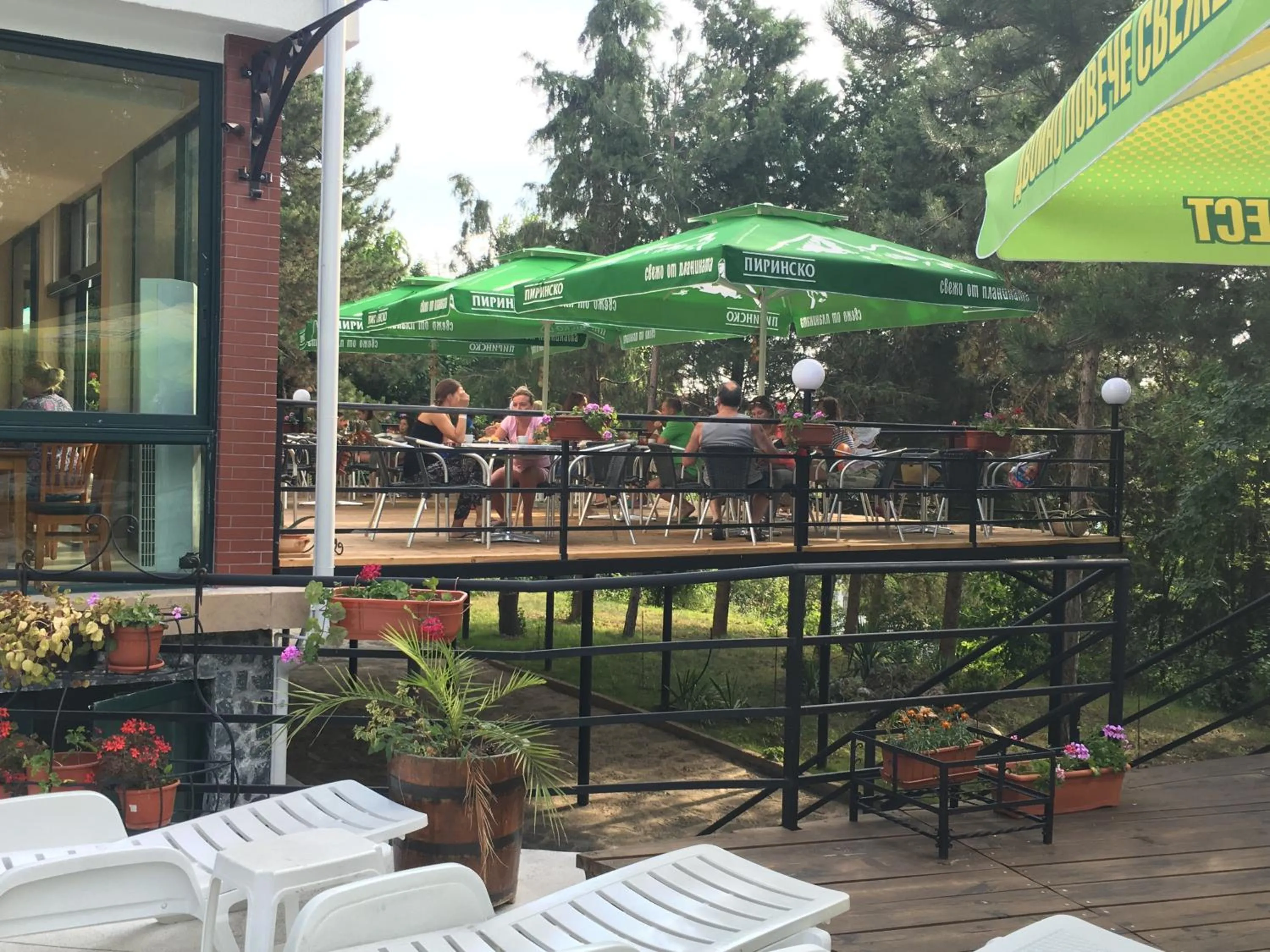 Balcony/Terrace in Park Hotel Briz - All Inclusive & Free Parking