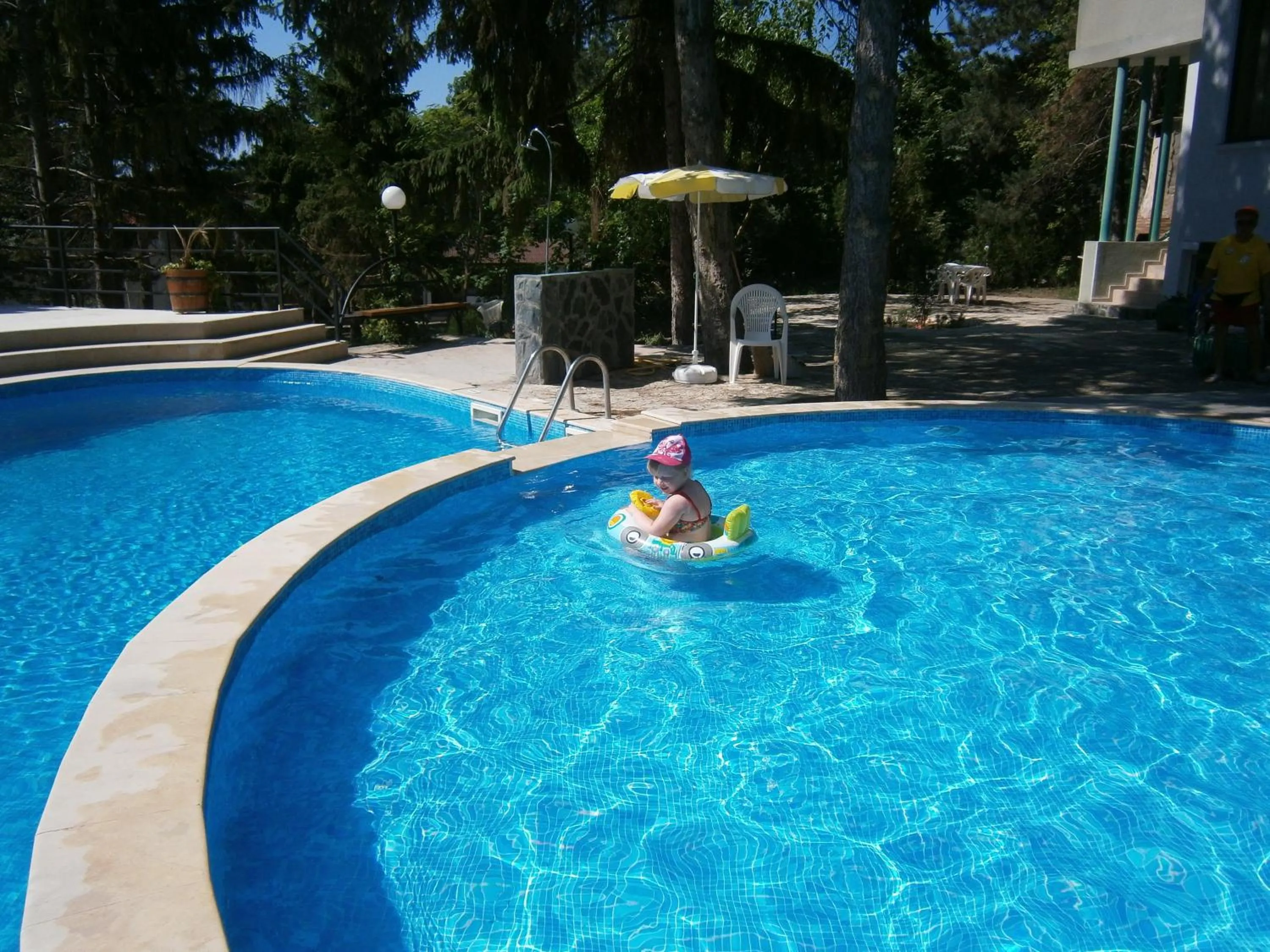 Patio in Park Hotel Briz - All Inclusive & Free Parking