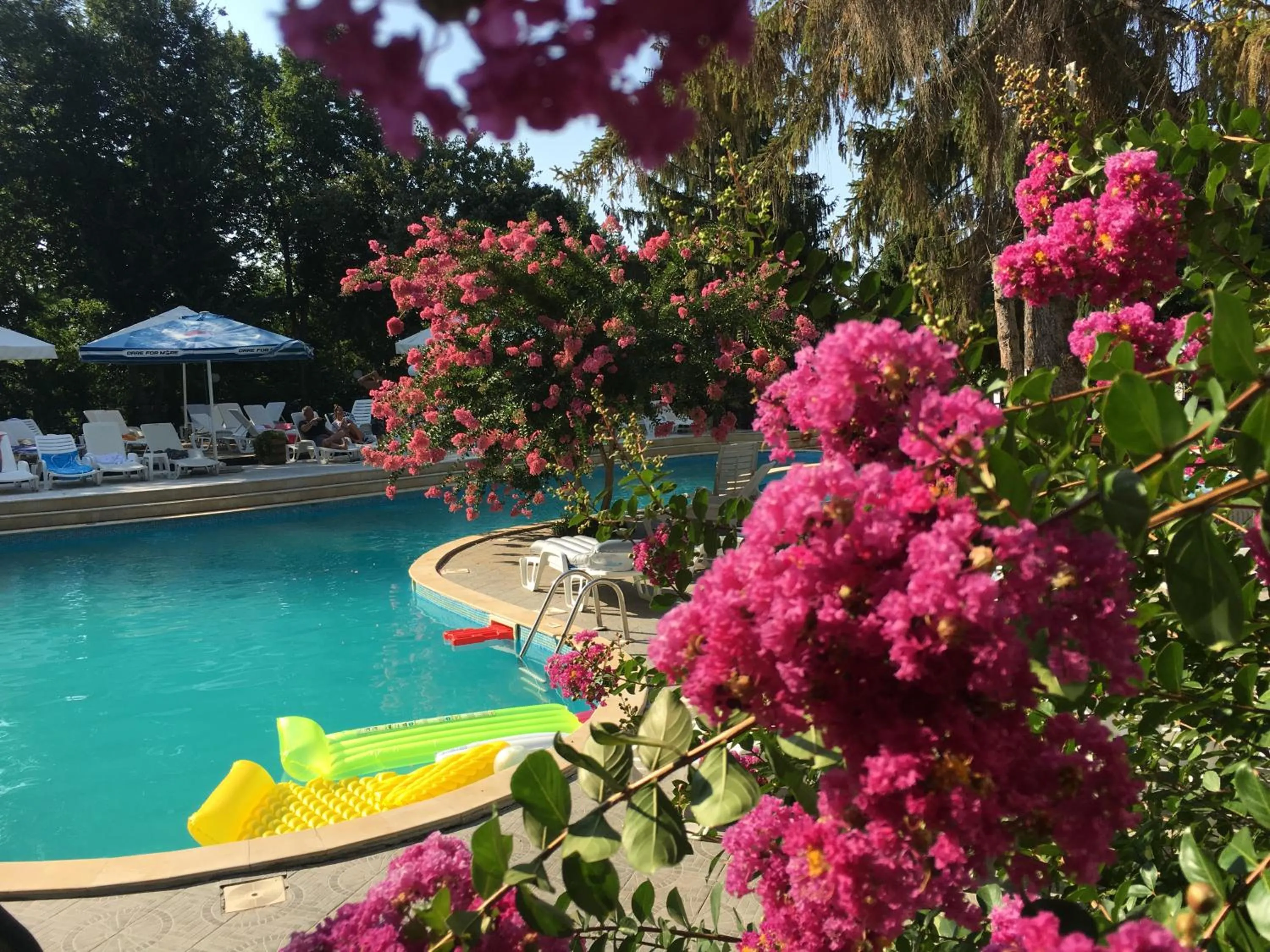 Pool view in Park Hotel Briz - All Inclusive & Free Parking