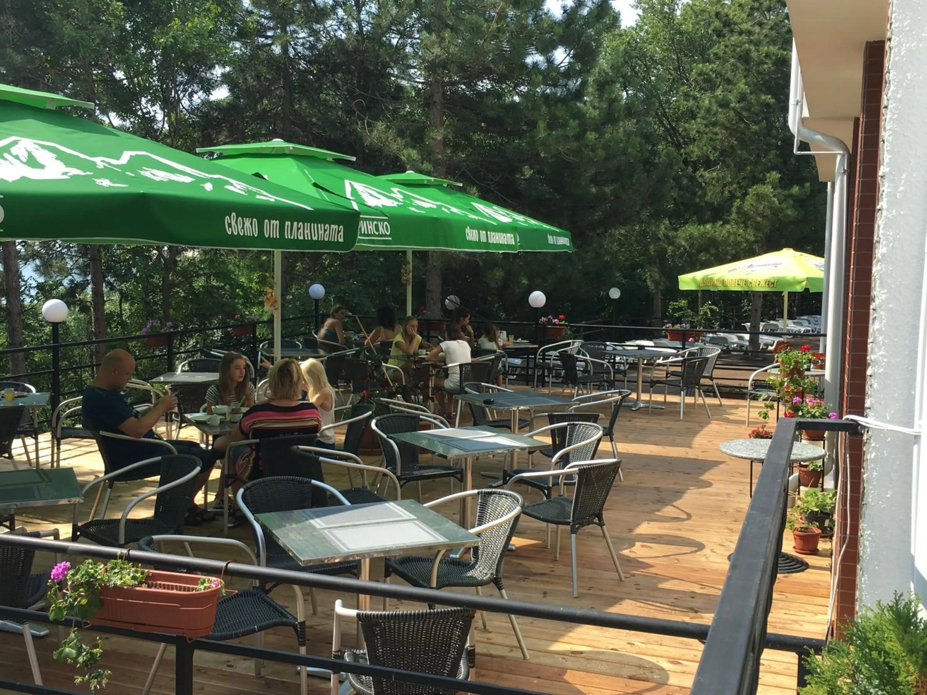 Balcony/Terrace in Park Hotel Briz - All Inclusive & Free Parking