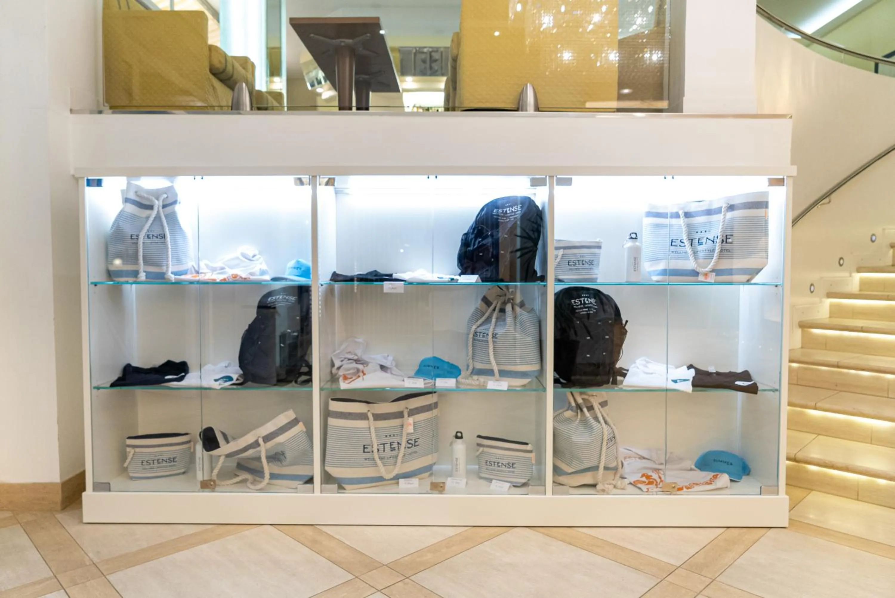 Lobby or reception in Hotel Estense