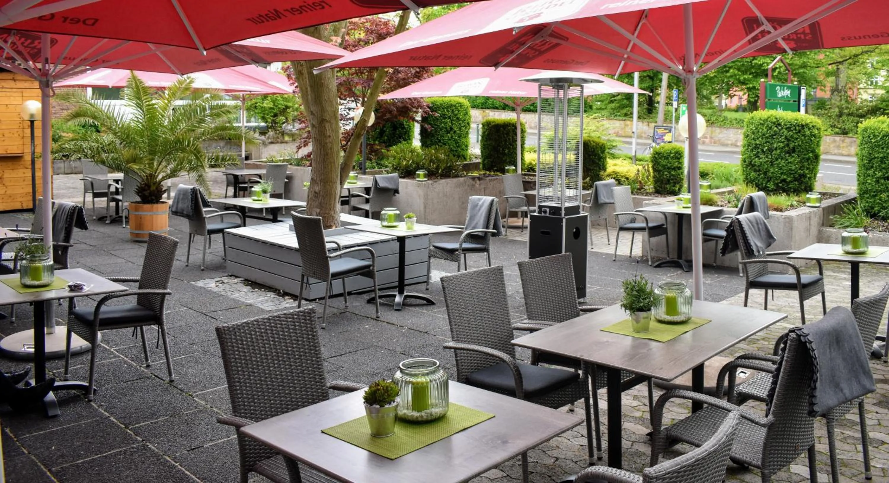 Patio in ParkHotel Fulda