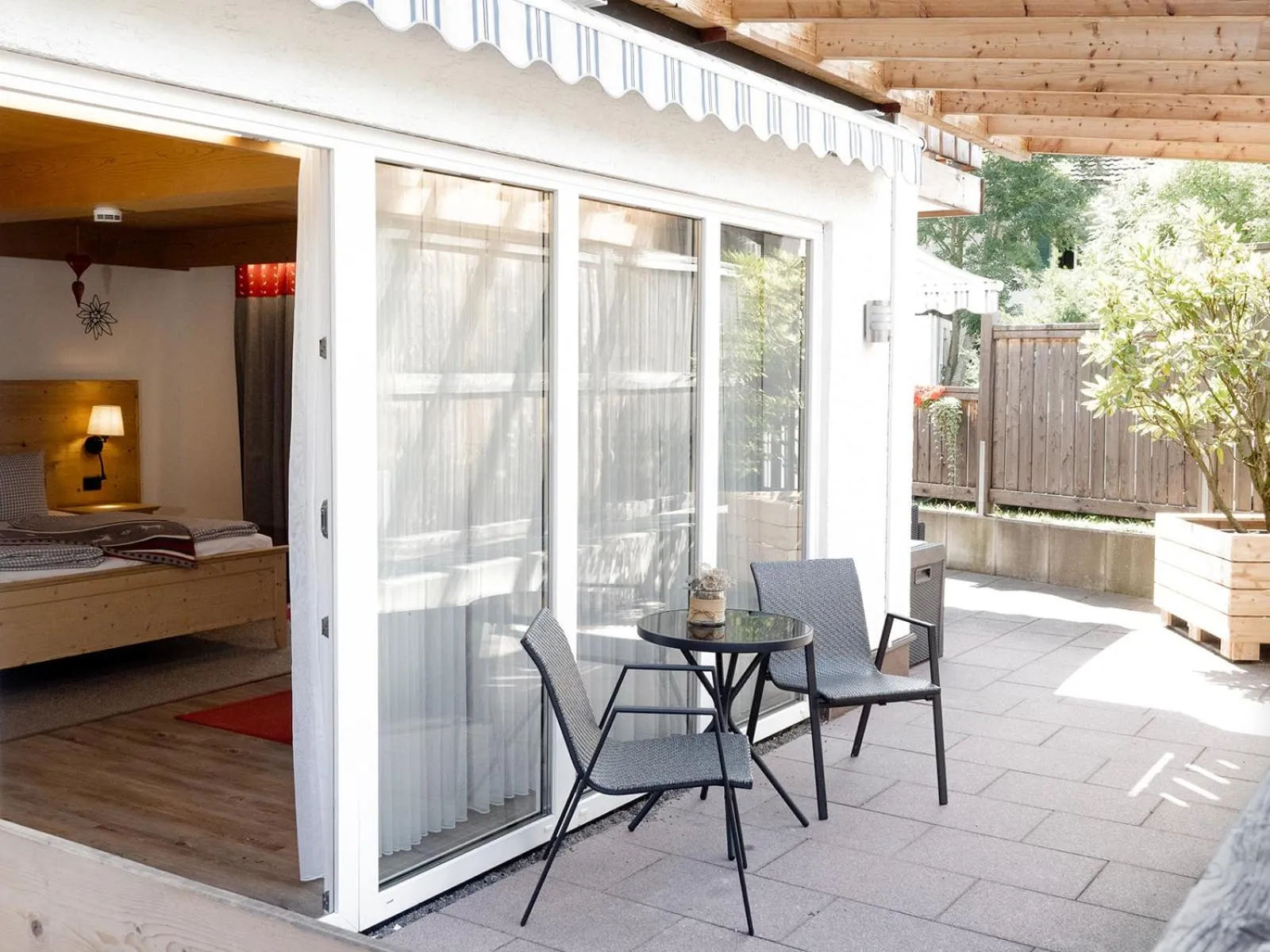 Balcony/Terrace in Hotel-Garni Kalkbrennerhof