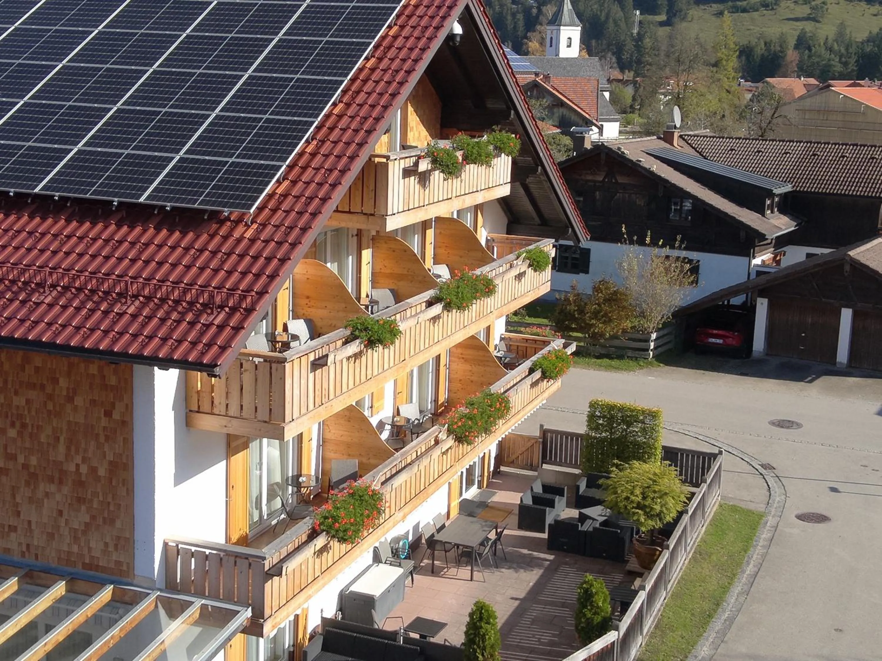 Property building in Hotel-Garni Kalkbrennerhof