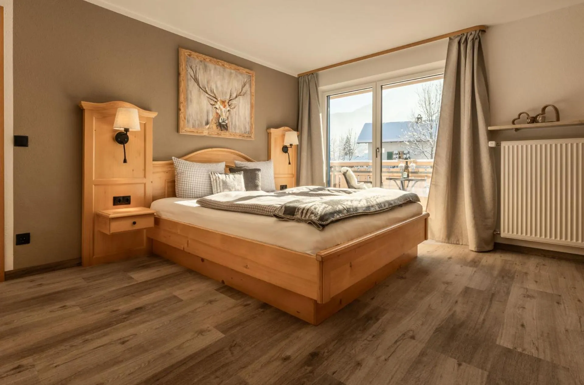 Photo of the whole room, Bed in Hotel-Garni Kalkbrennerhof