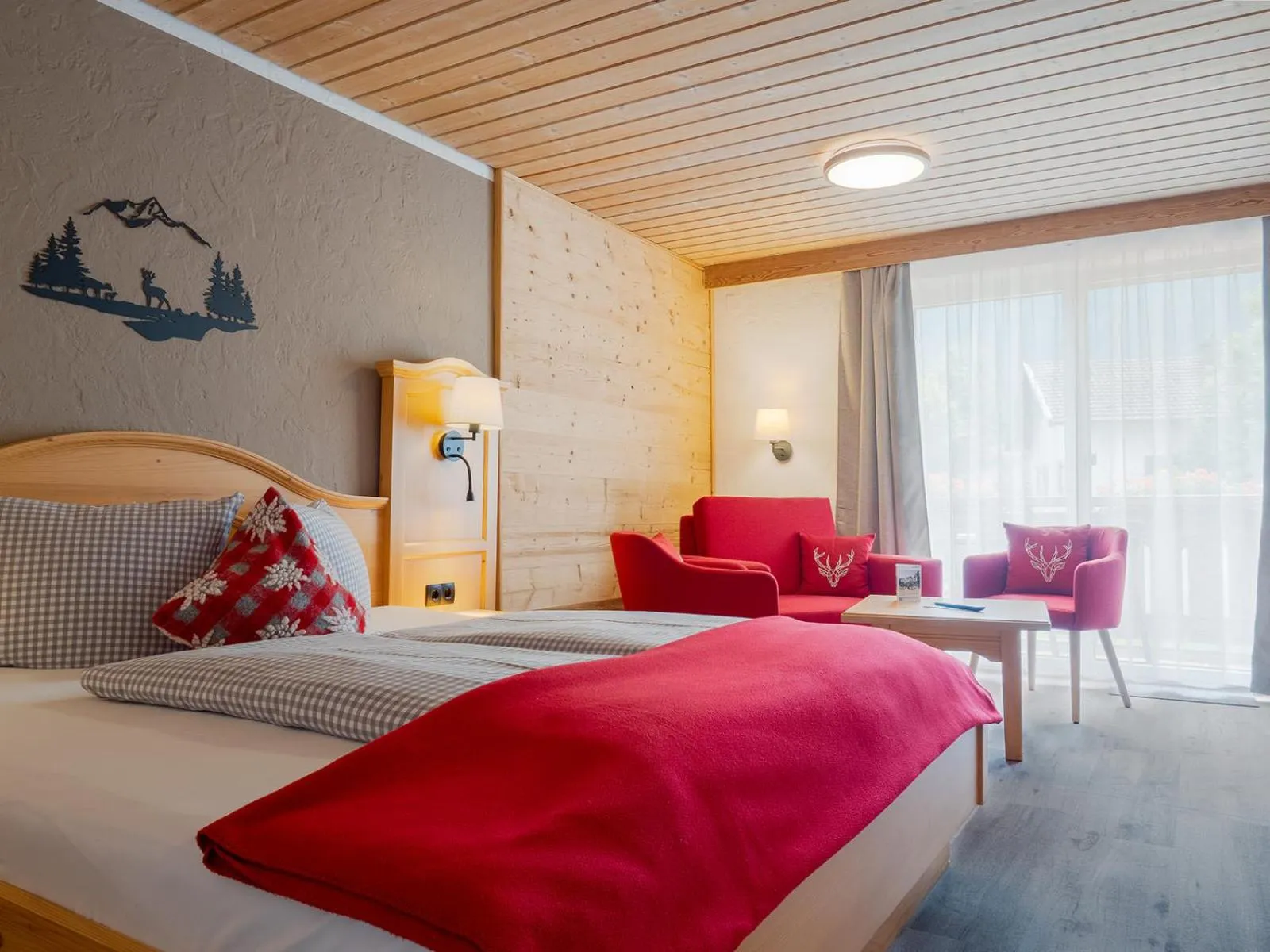 Photo of the whole room, Bed in Hotel-Garni Kalkbrennerhof