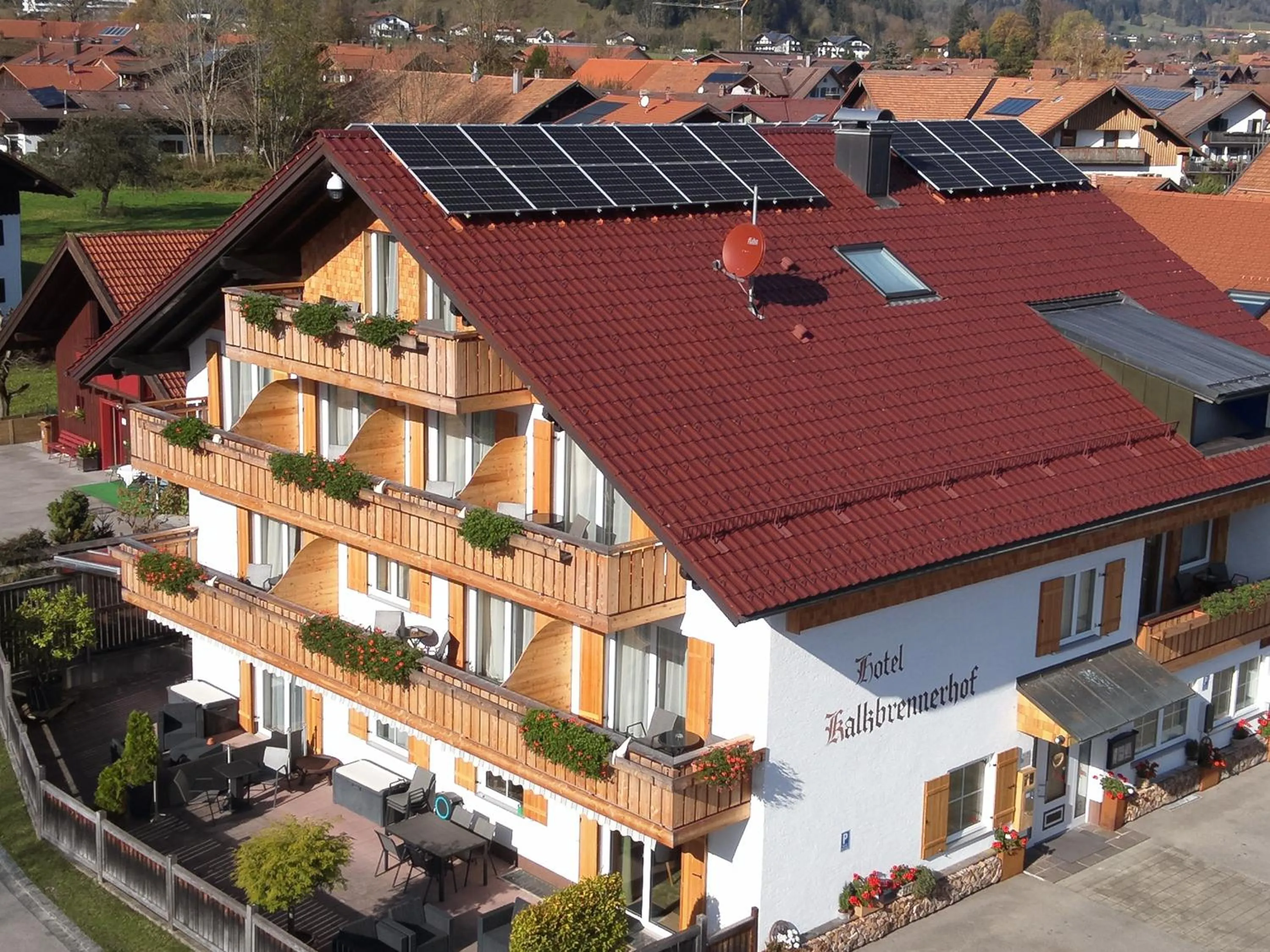 Property building in Hotel-Garni Kalkbrennerhof