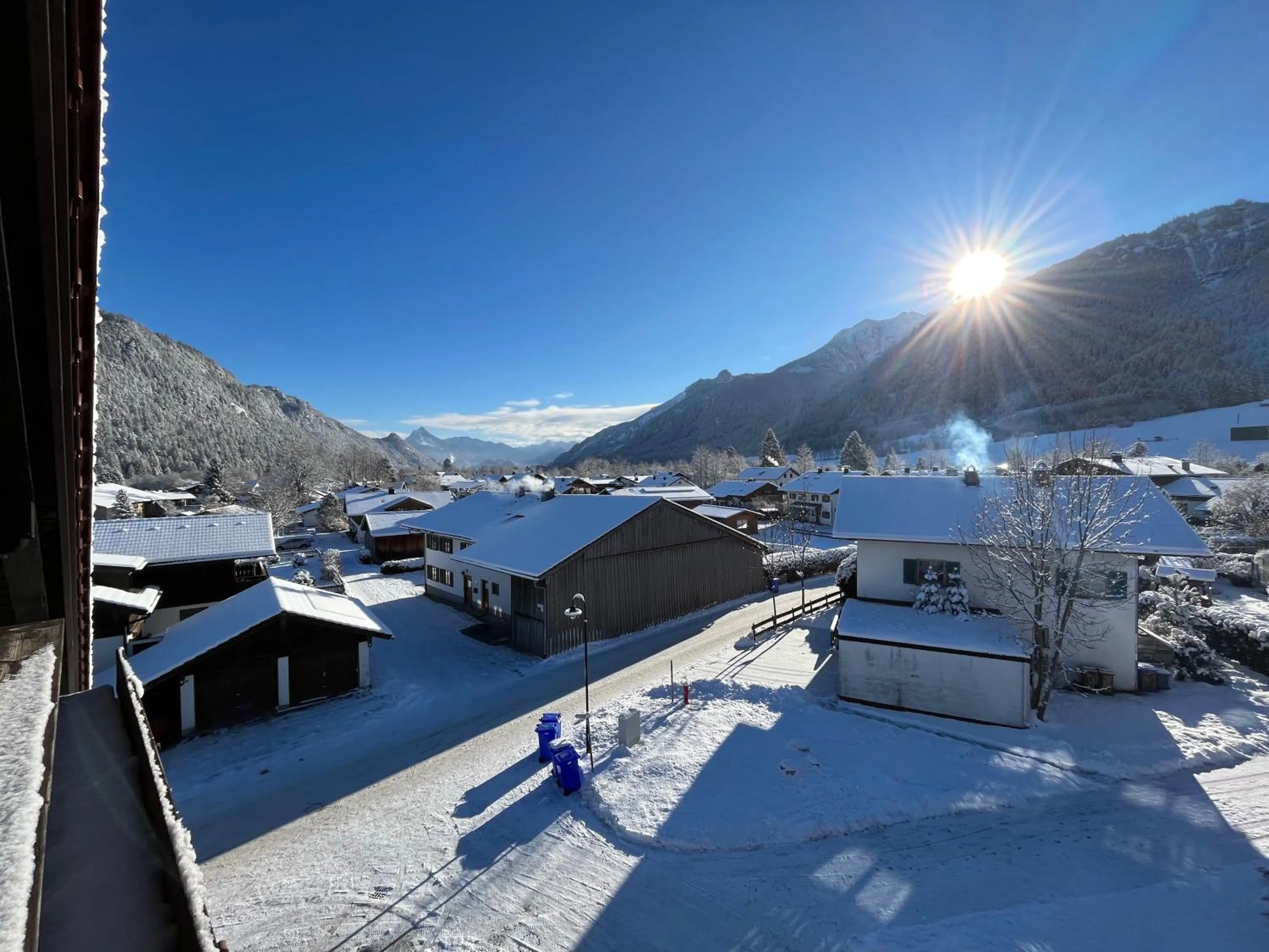 Mountain view in Hotel-Garni Kalkbrennerhof