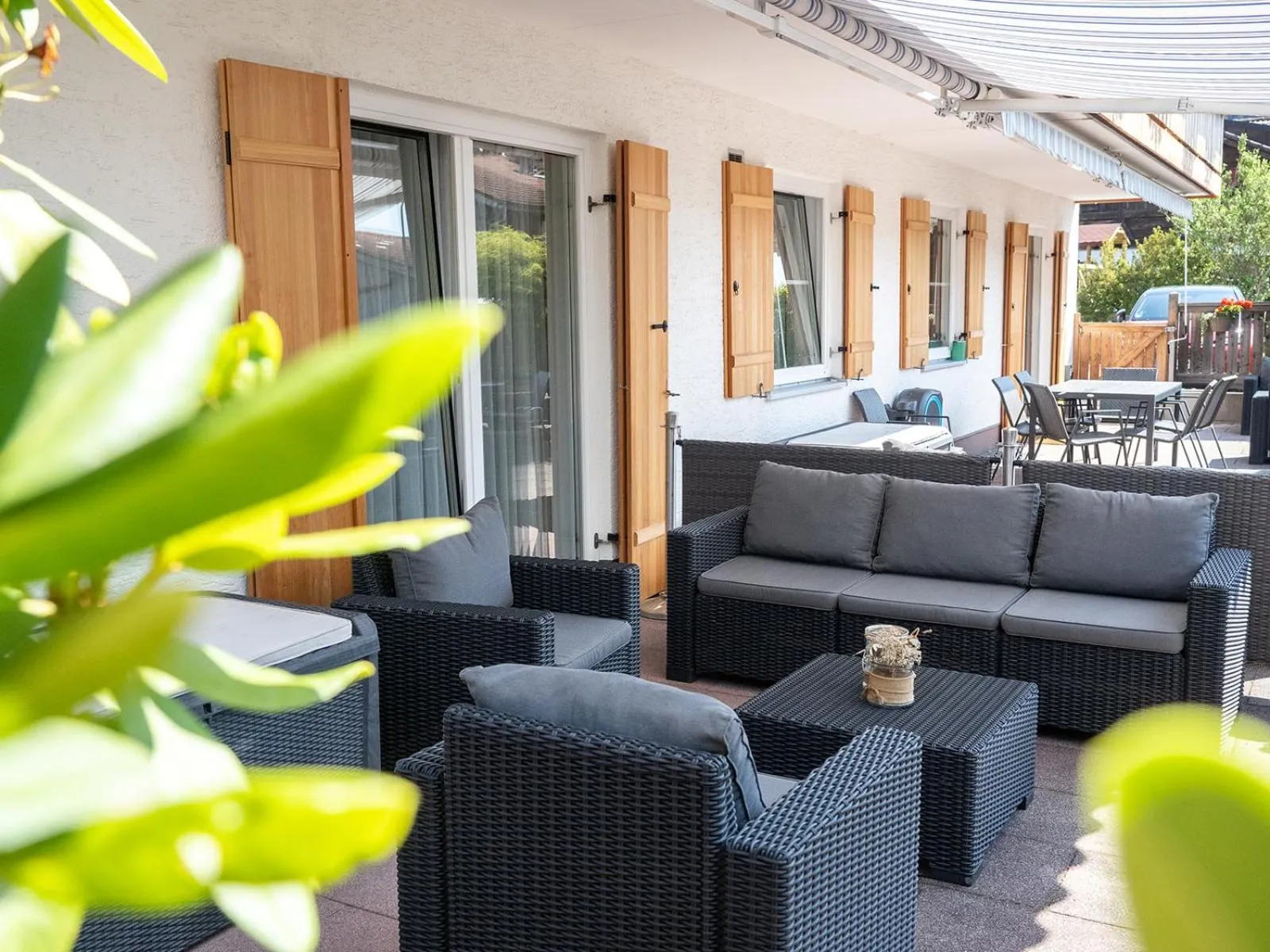 Balcony/Terrace in Hotel-Garni Kalkbrennerhof