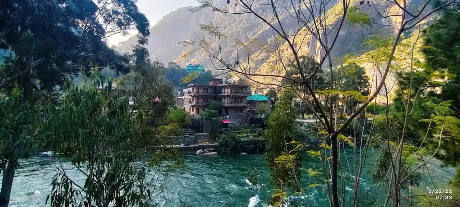 River view in Tirthan Grand Riverside