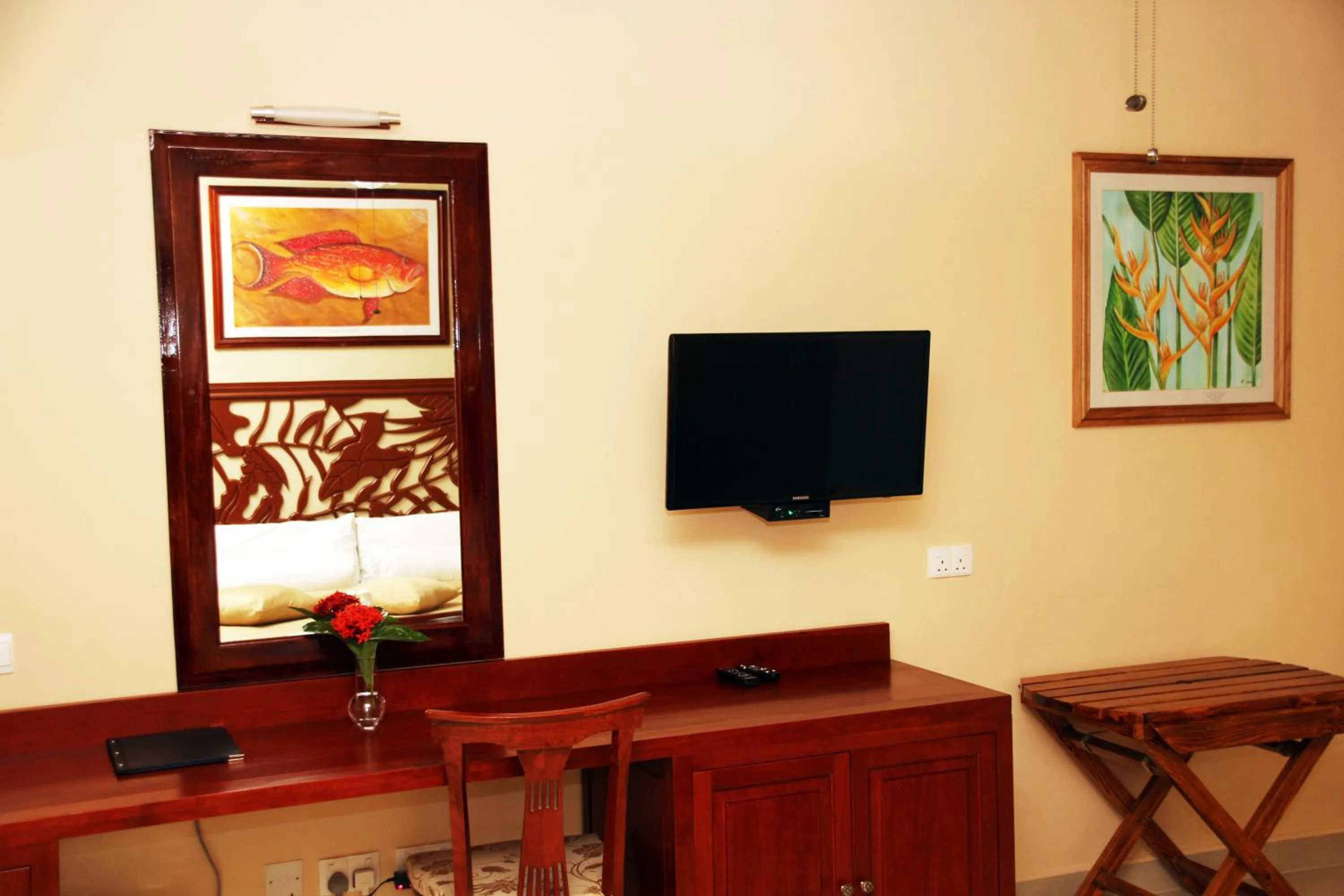 TV and multimedia in Pirogue Lodge