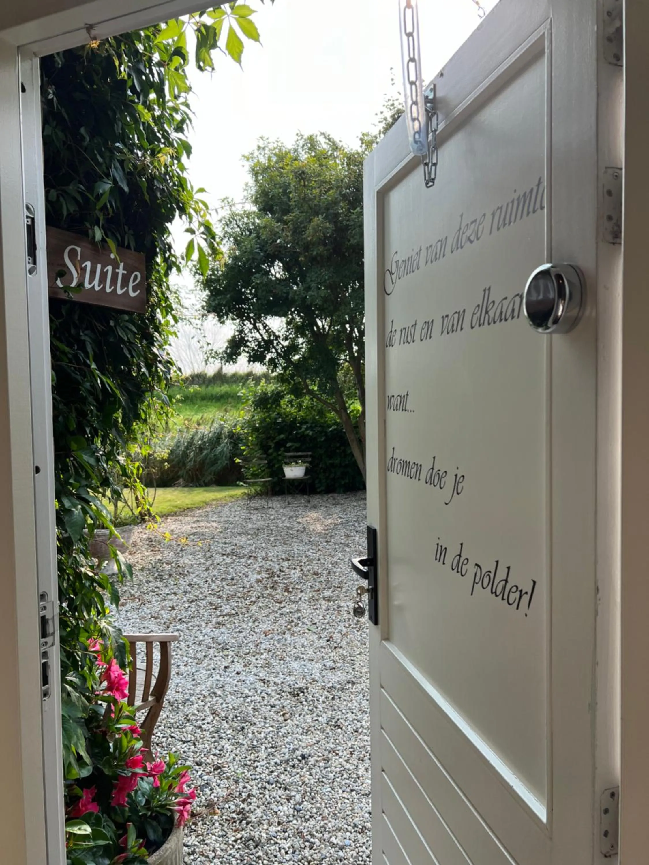 B & B 'Droom in de polder de Suite met prive sauna