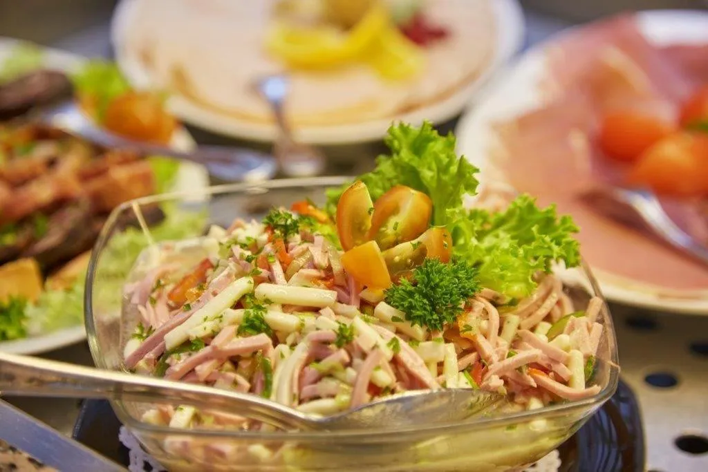 Food close-up in Kurpark Flair Hotel Im Ilsetal