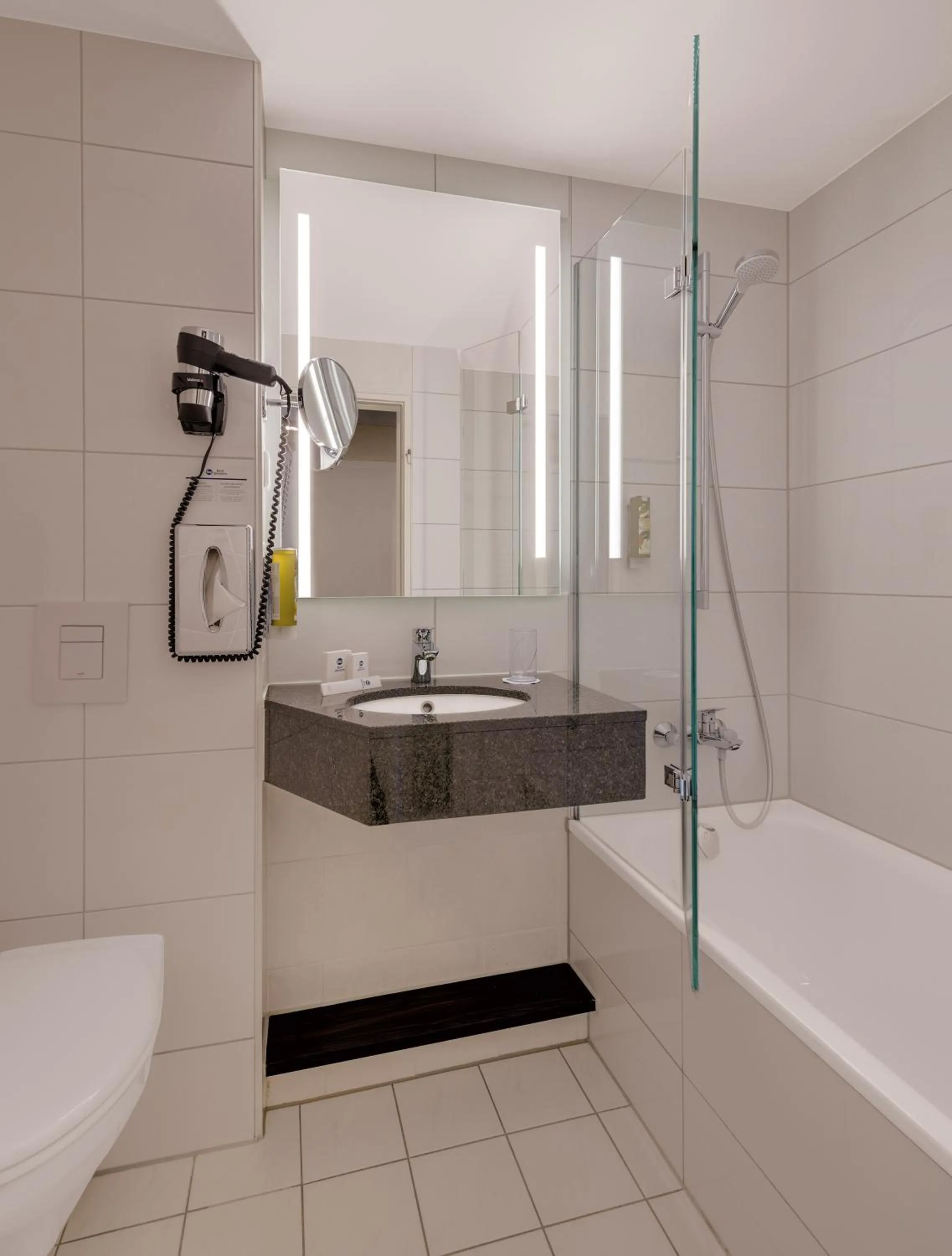 Shower in Best Western Hotel Darmstadt Mitte