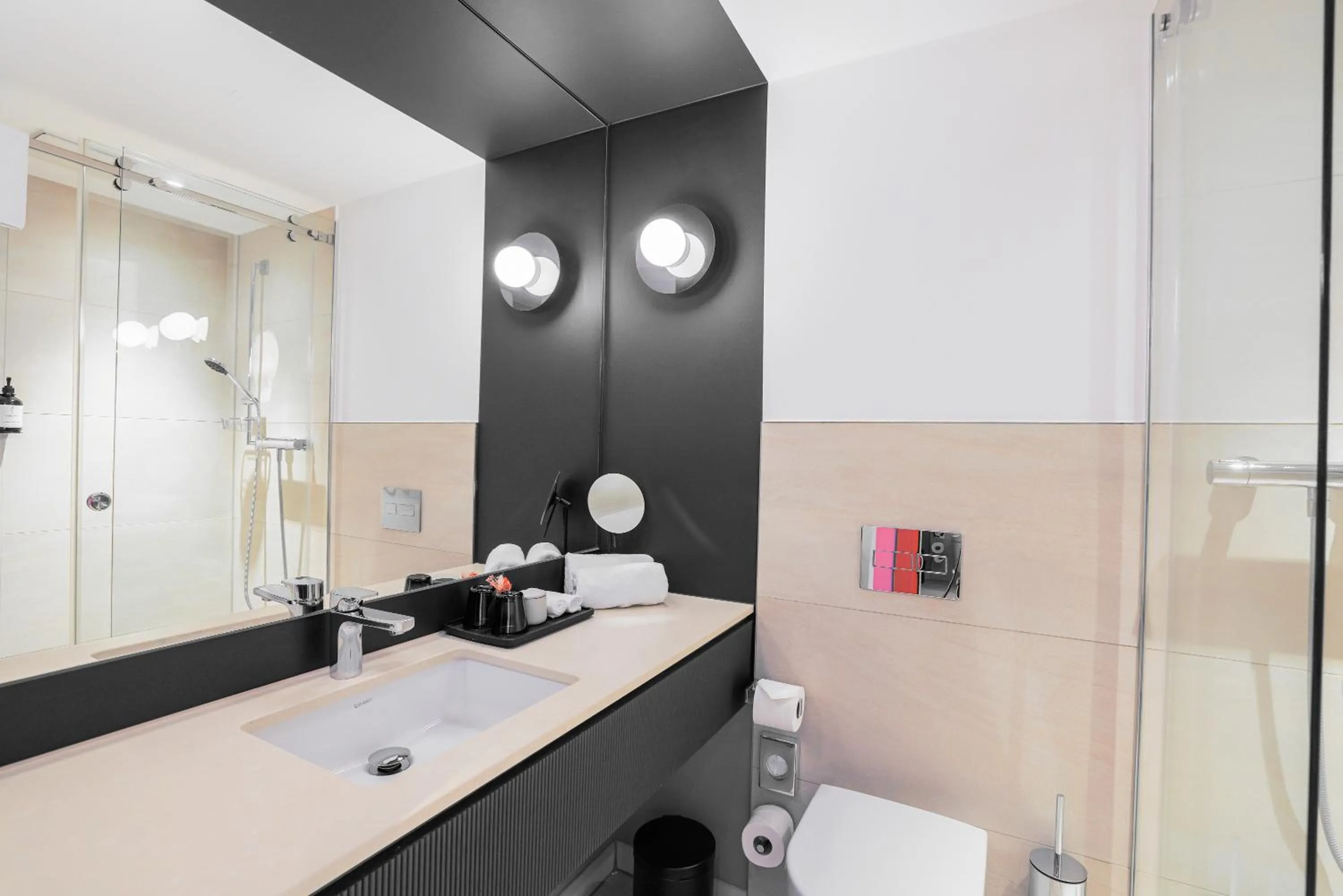 Bathroom in HOtello Lehel