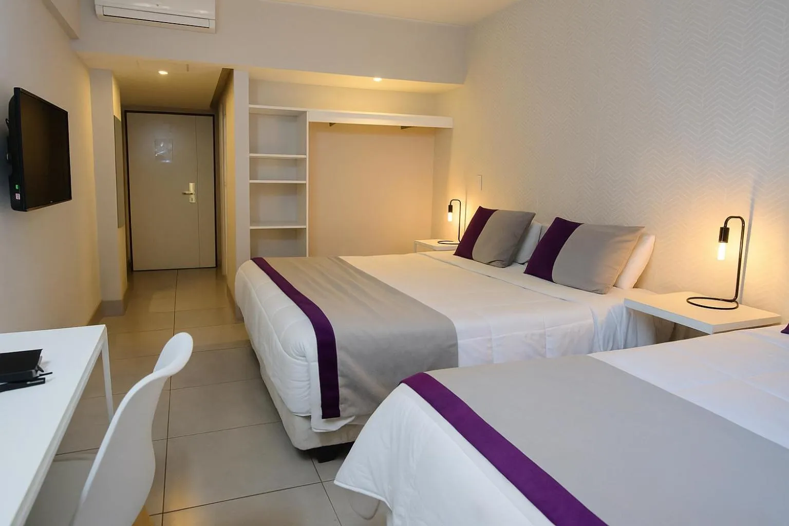 Bed in M Concept Hotel