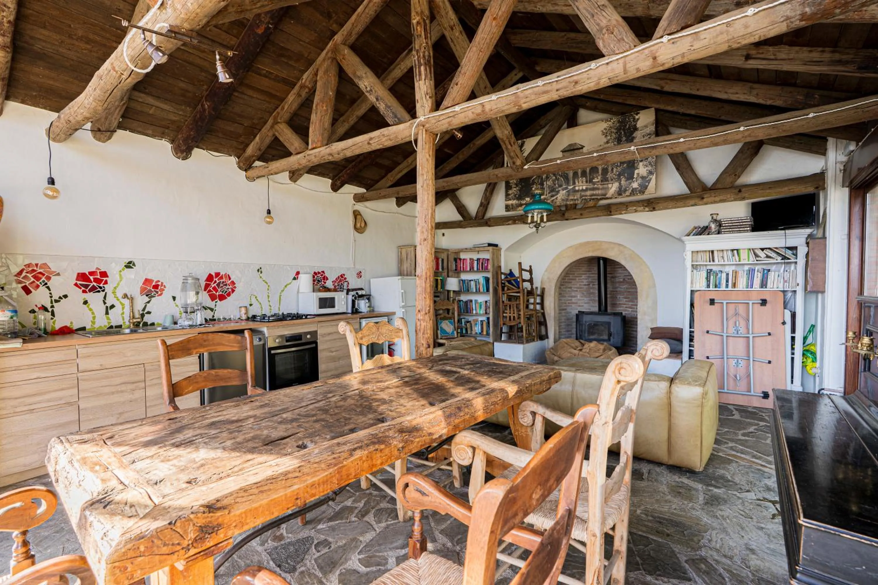 Library in Hotel Rural Alqueria de los lentos