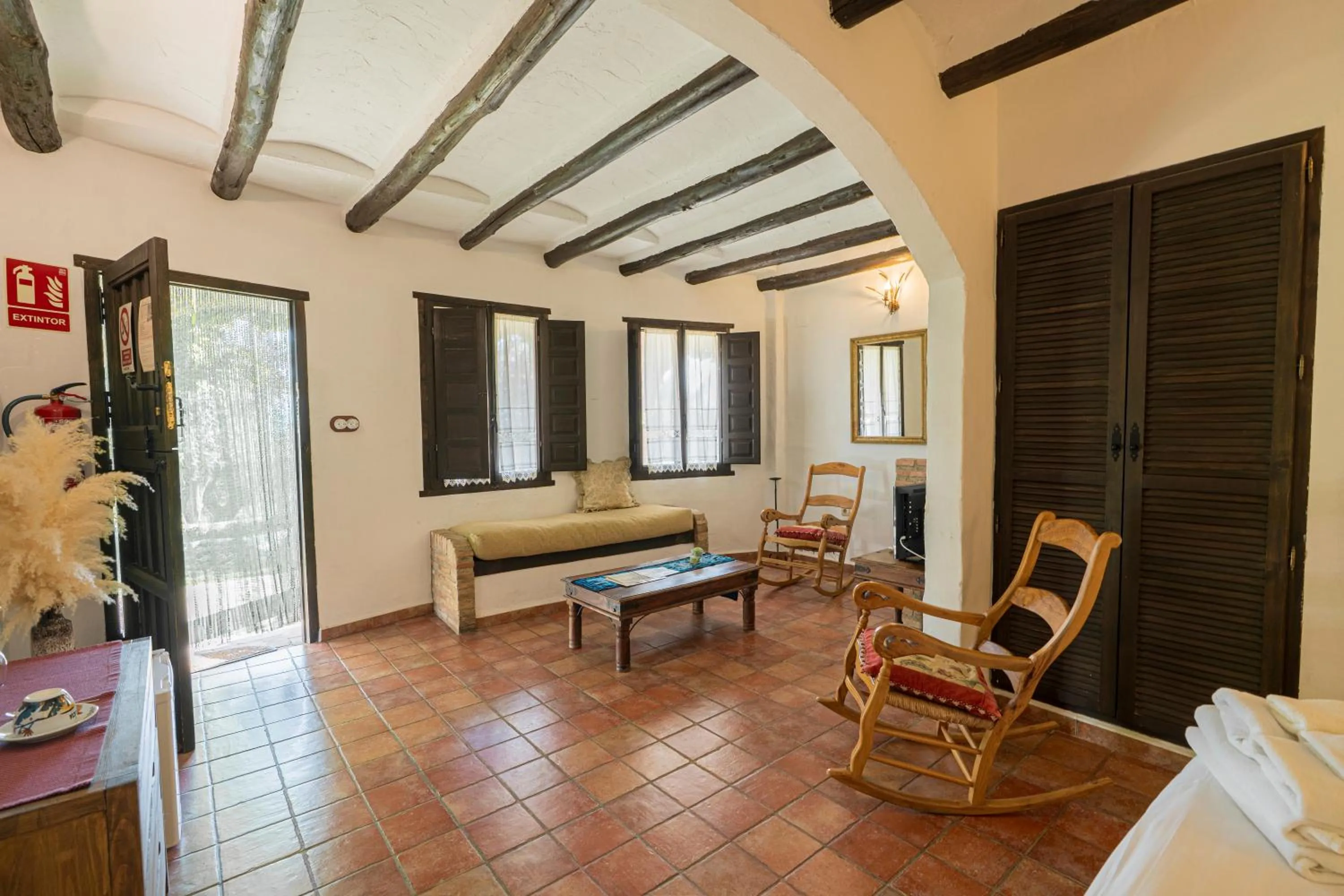 Living room in Hotel Rural Alqueria de los lentos