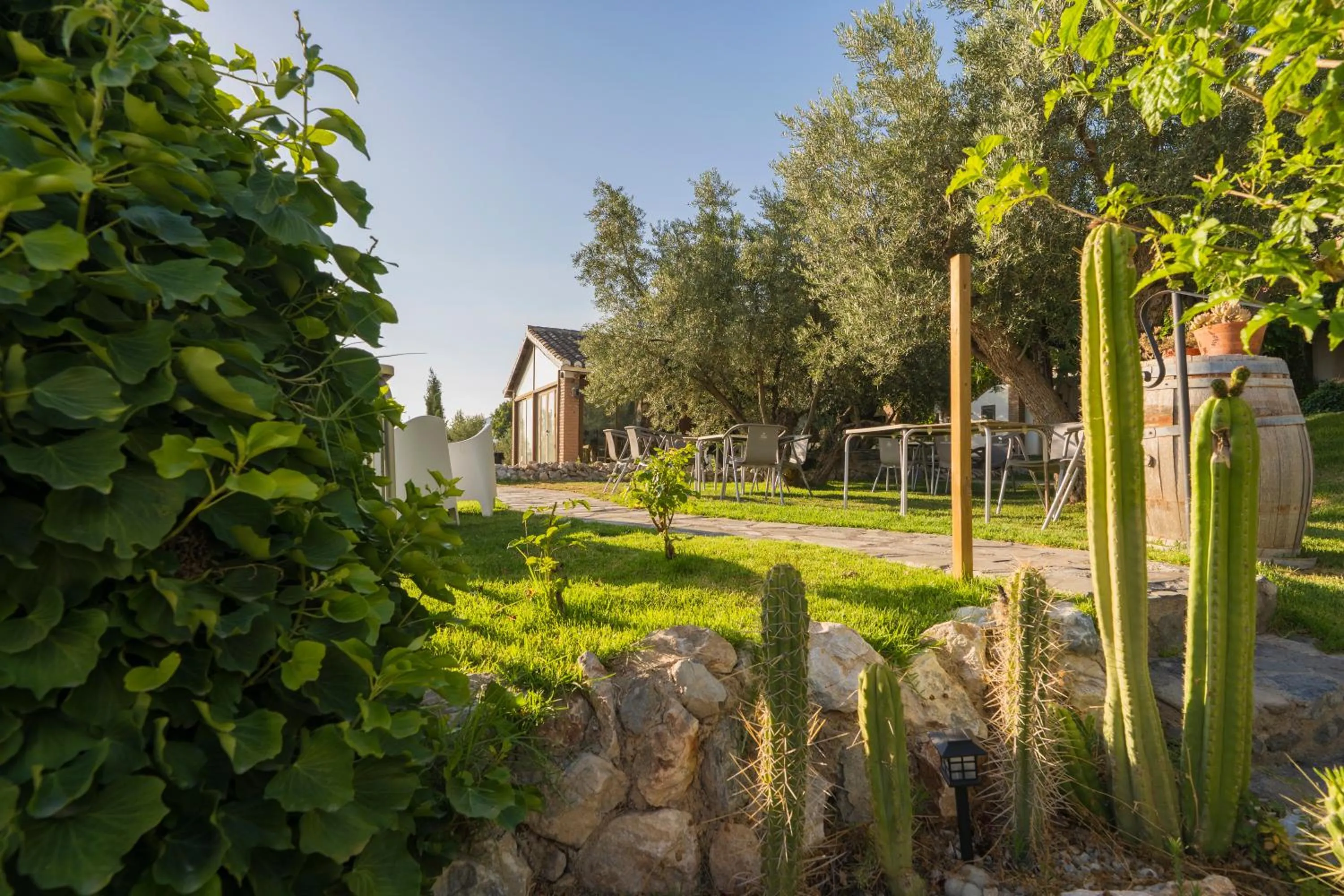 Garden in Hotel Rural Alqueria de los lentos