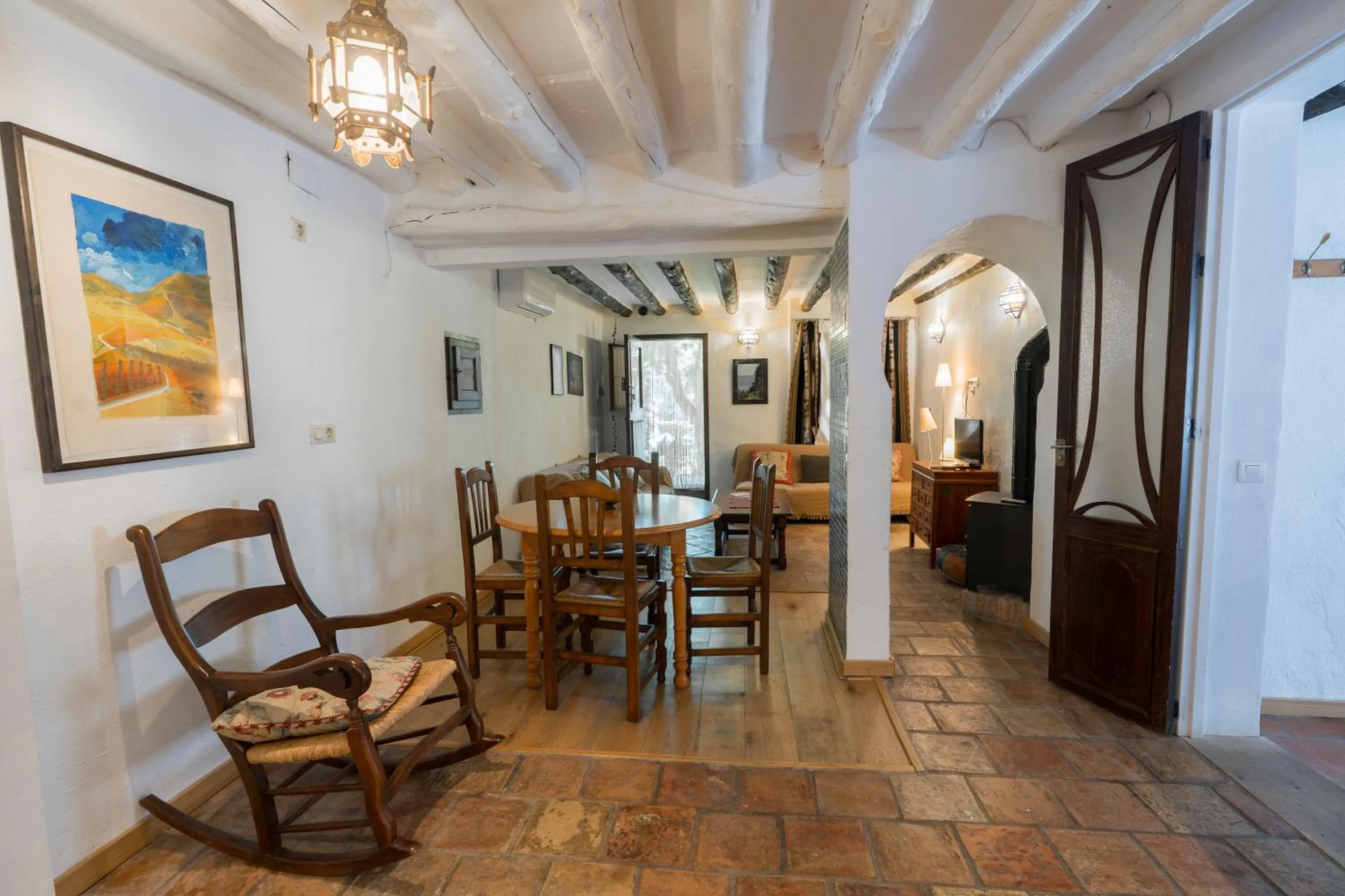 Living room in Hotel Rural Alqueria de los lentos