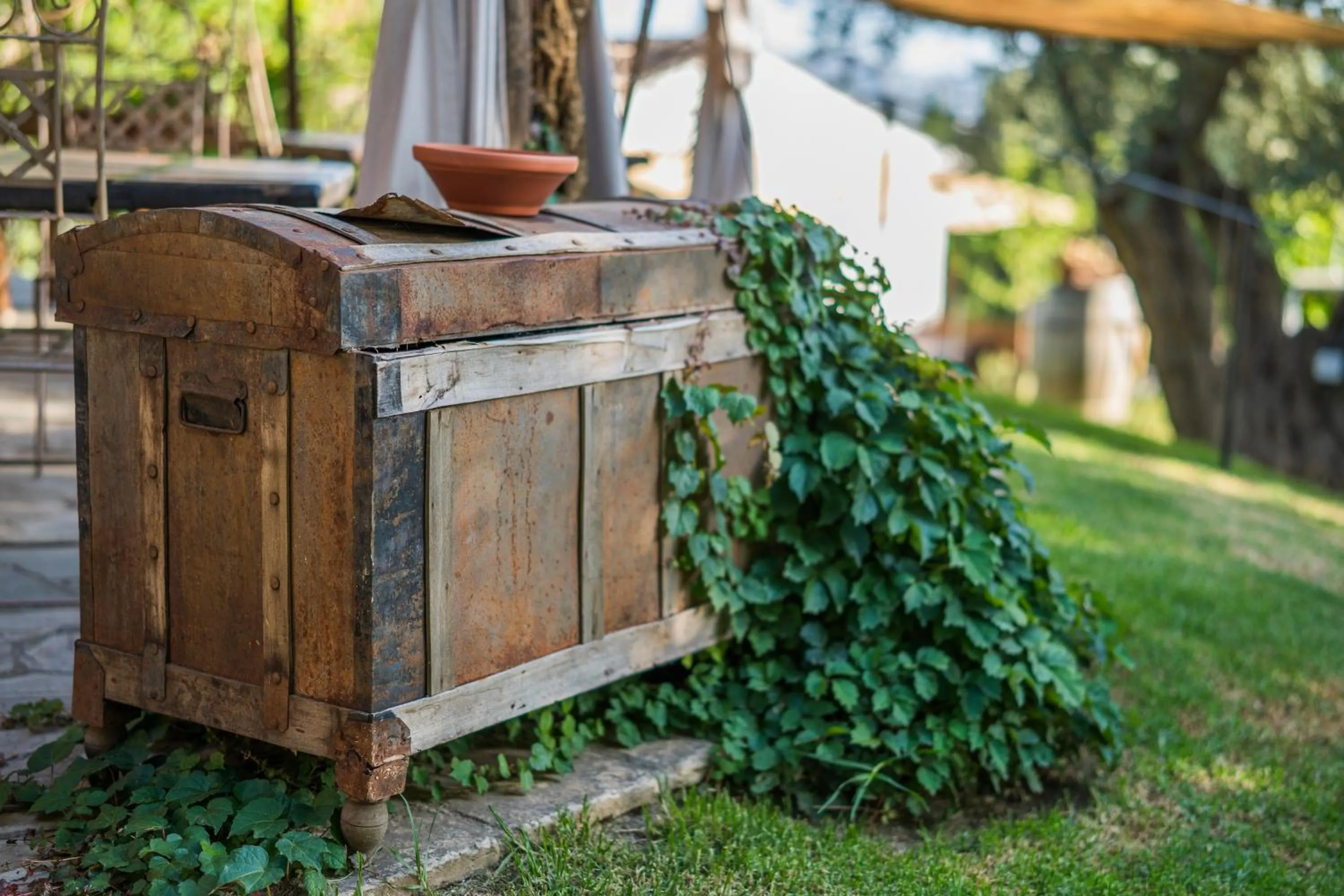 Garden in Hotel Rural Alqueria de los lentos