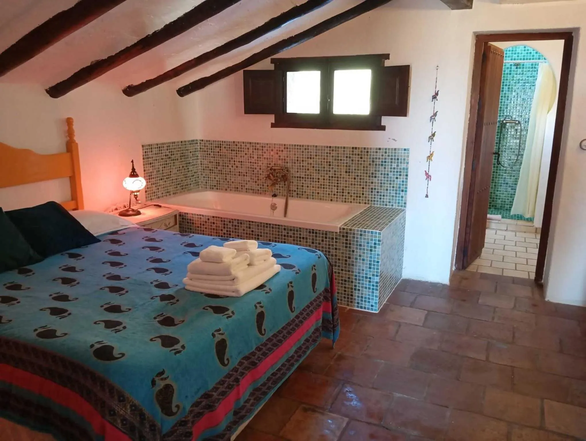 Photo of the whole room, Bed in Hotel Rural Alqueria de los lentos
