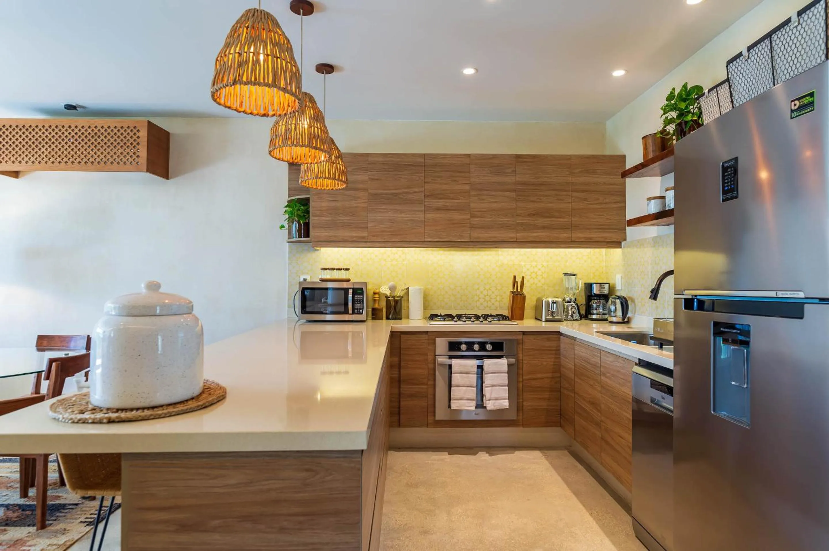 Kitchen or kitchenette in Casa Wahh