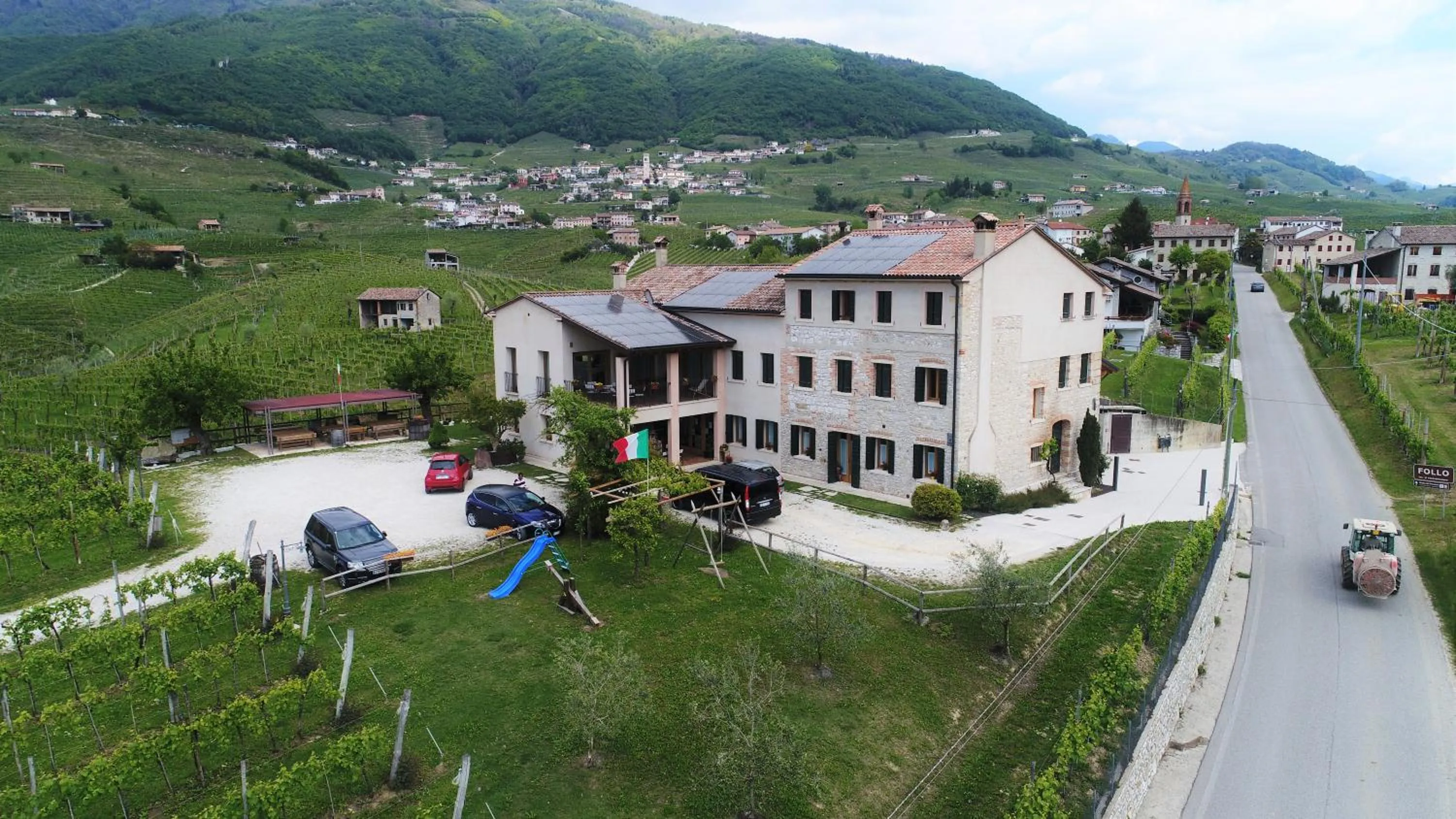 Bird's eye view in La Casa Vecchia