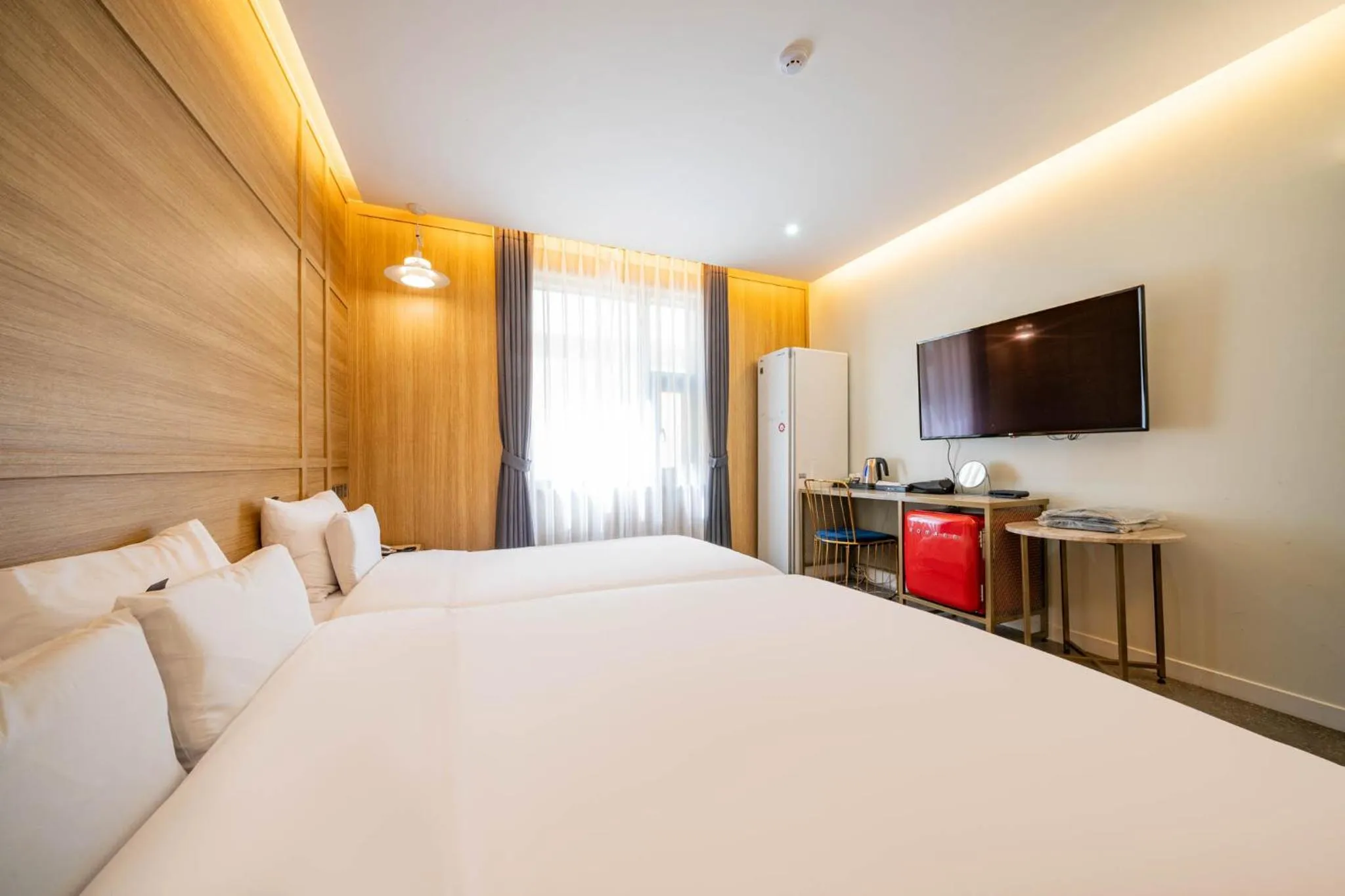 Bed in Suncheon Hound Hotel Suncheon Station Branch