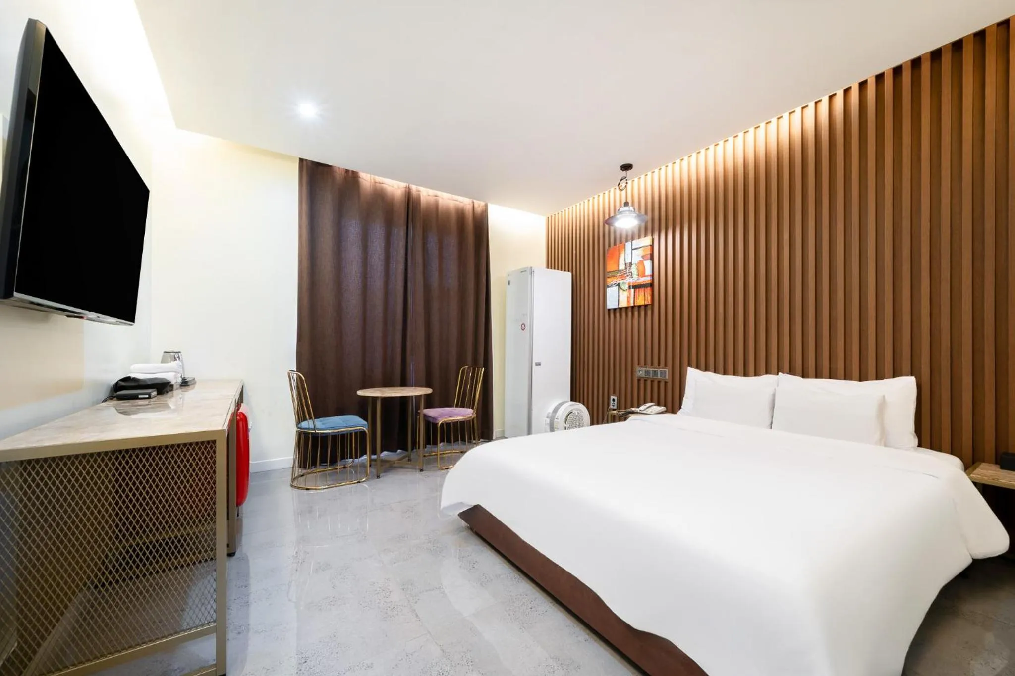 Bed in Suncheon Hound Hotel Suncheon Station Branch